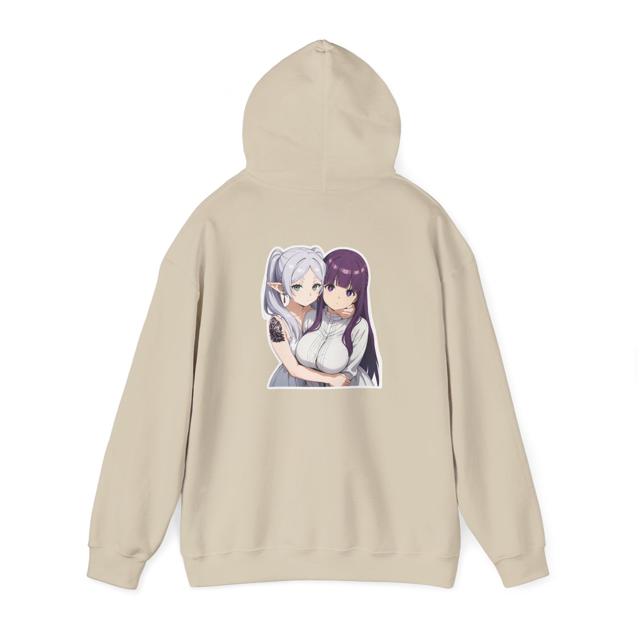 Fern x Frieren Waifu Unisex Heavy Blend™ Hooded Sweatshirt
