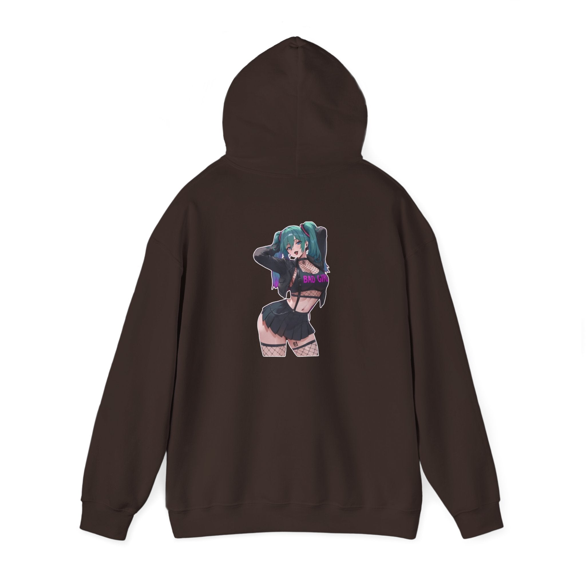 Hatsune Miku Baddie Unisex Heavy Blend™ Hooded Sweatshirt