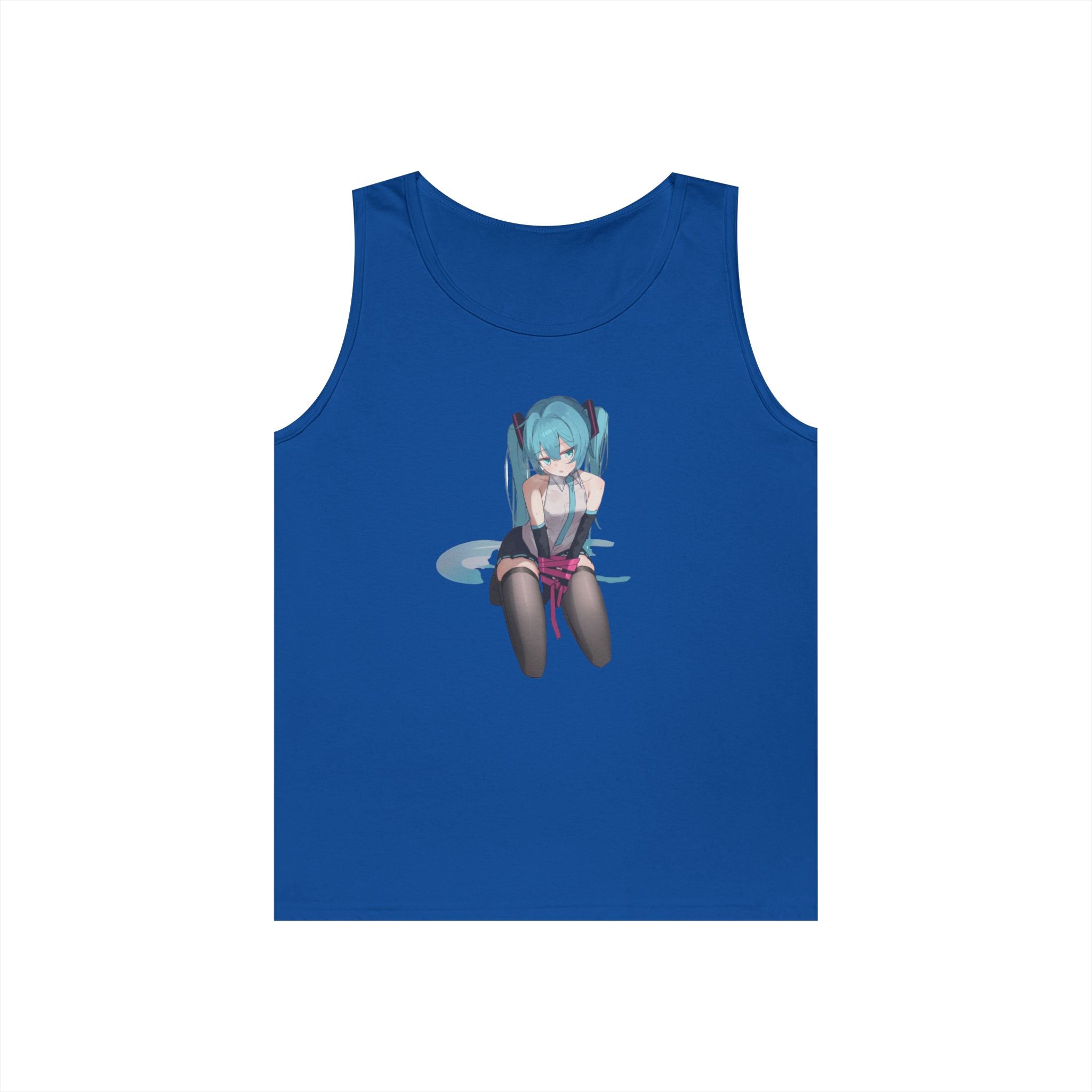 Hatsune Miku Bound Cute Anime Heavy Cotton Tank Top