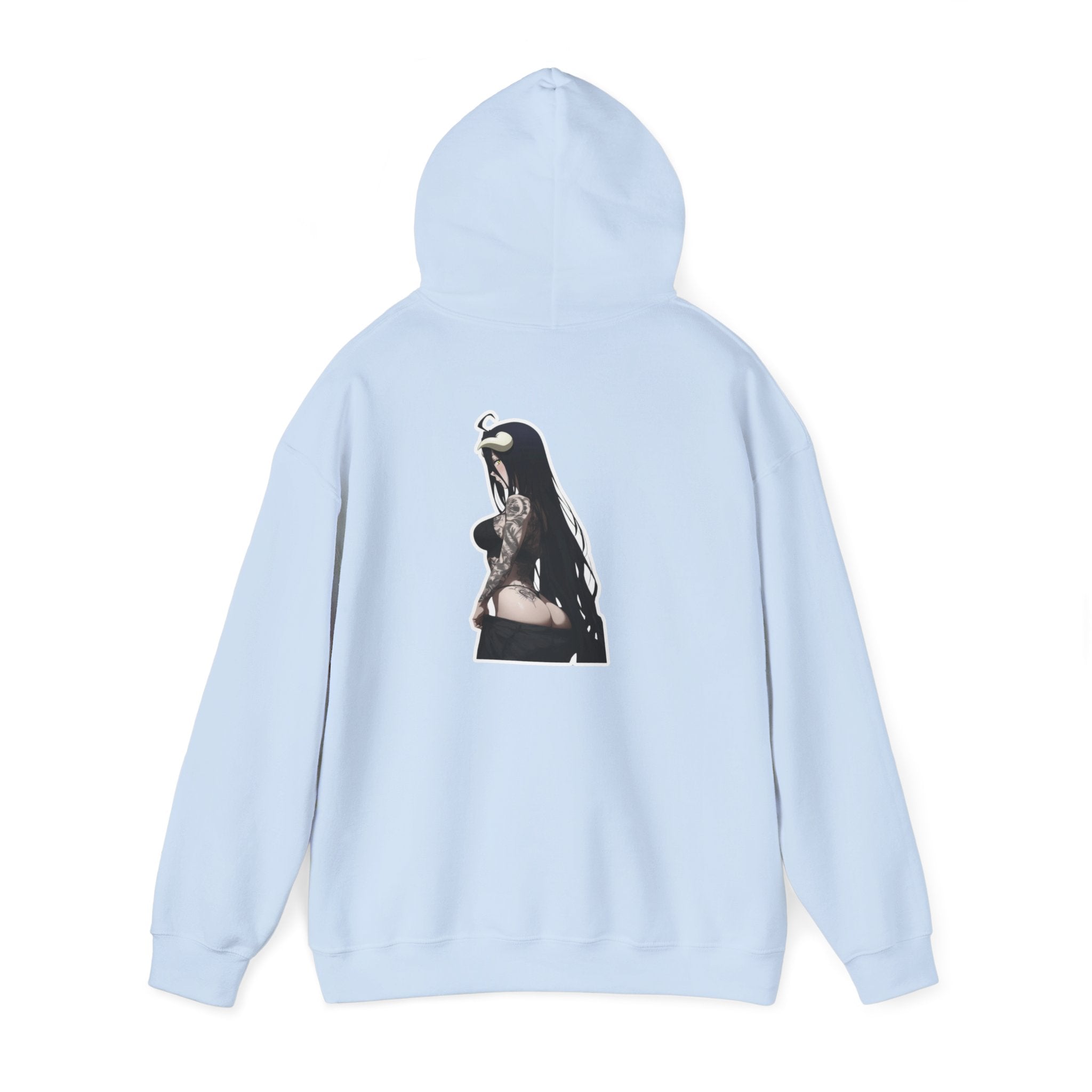 Albedo From Overlord Gothic Tattooed Unisex Heavy Blend™ Hooded Sweatshirt
