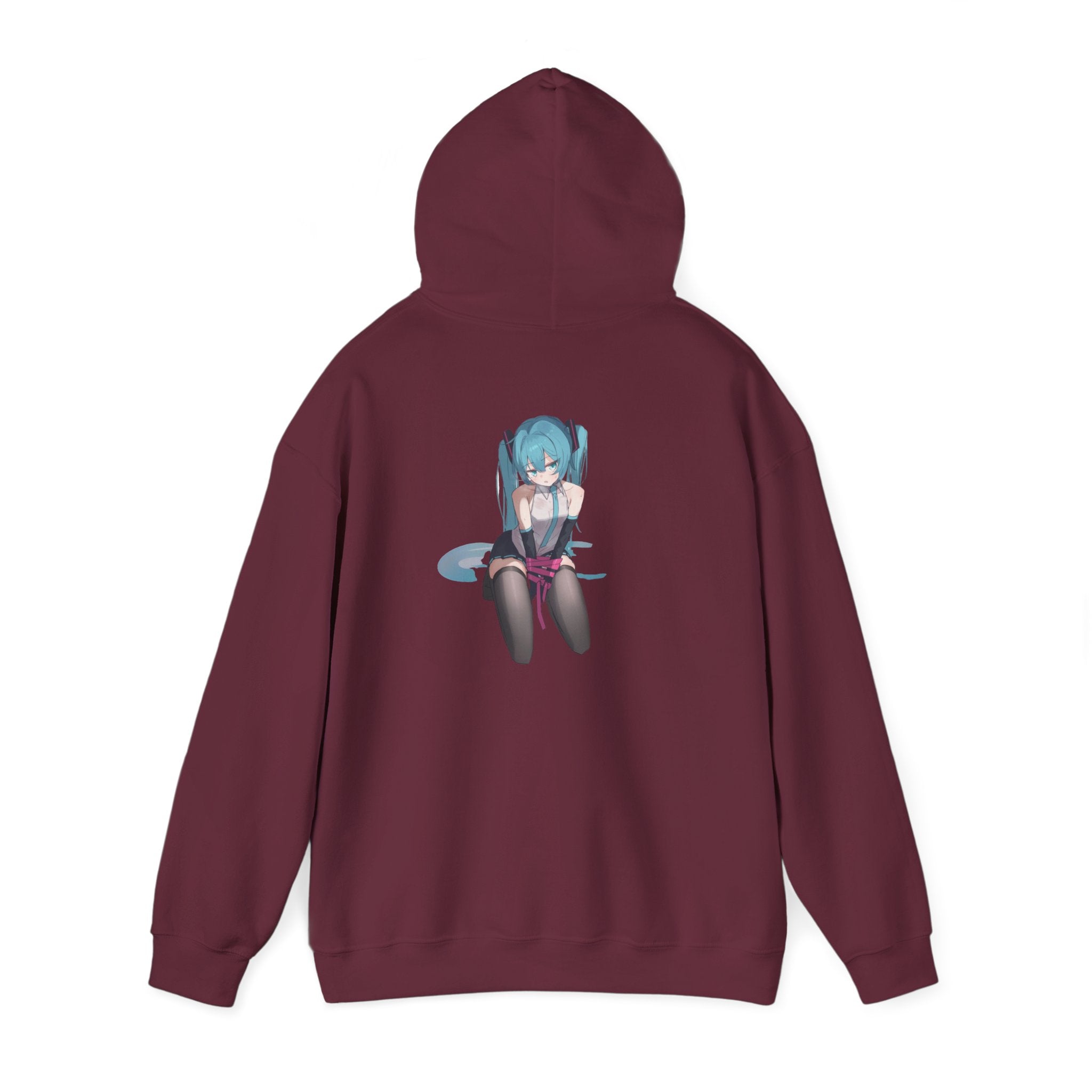 Hatsune Miku Bound Cute Anime Unisex Heavy Blend™ Hooded Sweatshirt