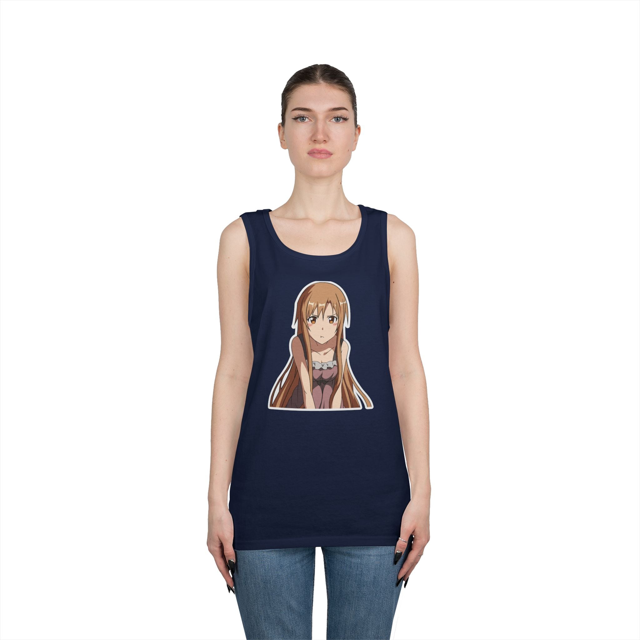 Asuna Yuuki Waifu Heavy Cotton Tank Top