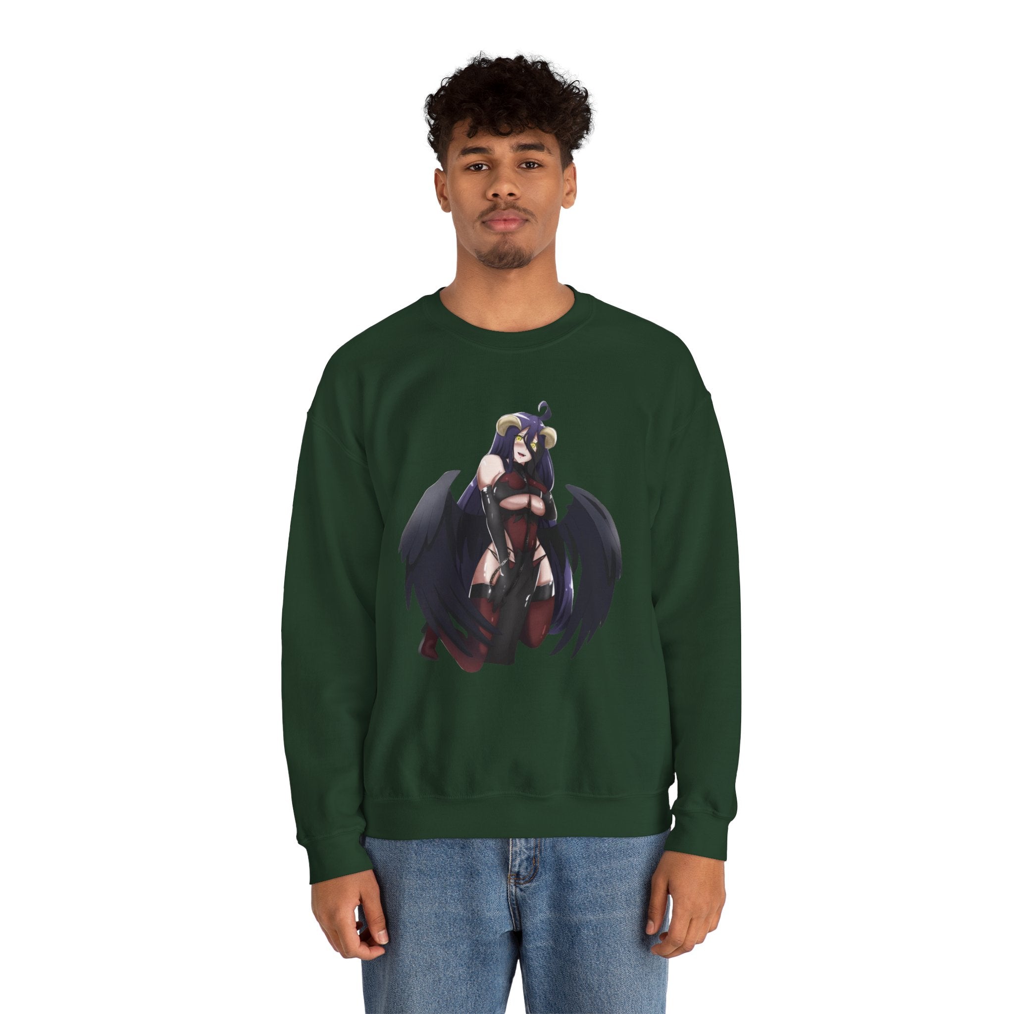 Albedo Gothic Unisex Heavy Blend™ Crewneck Sweatshirt