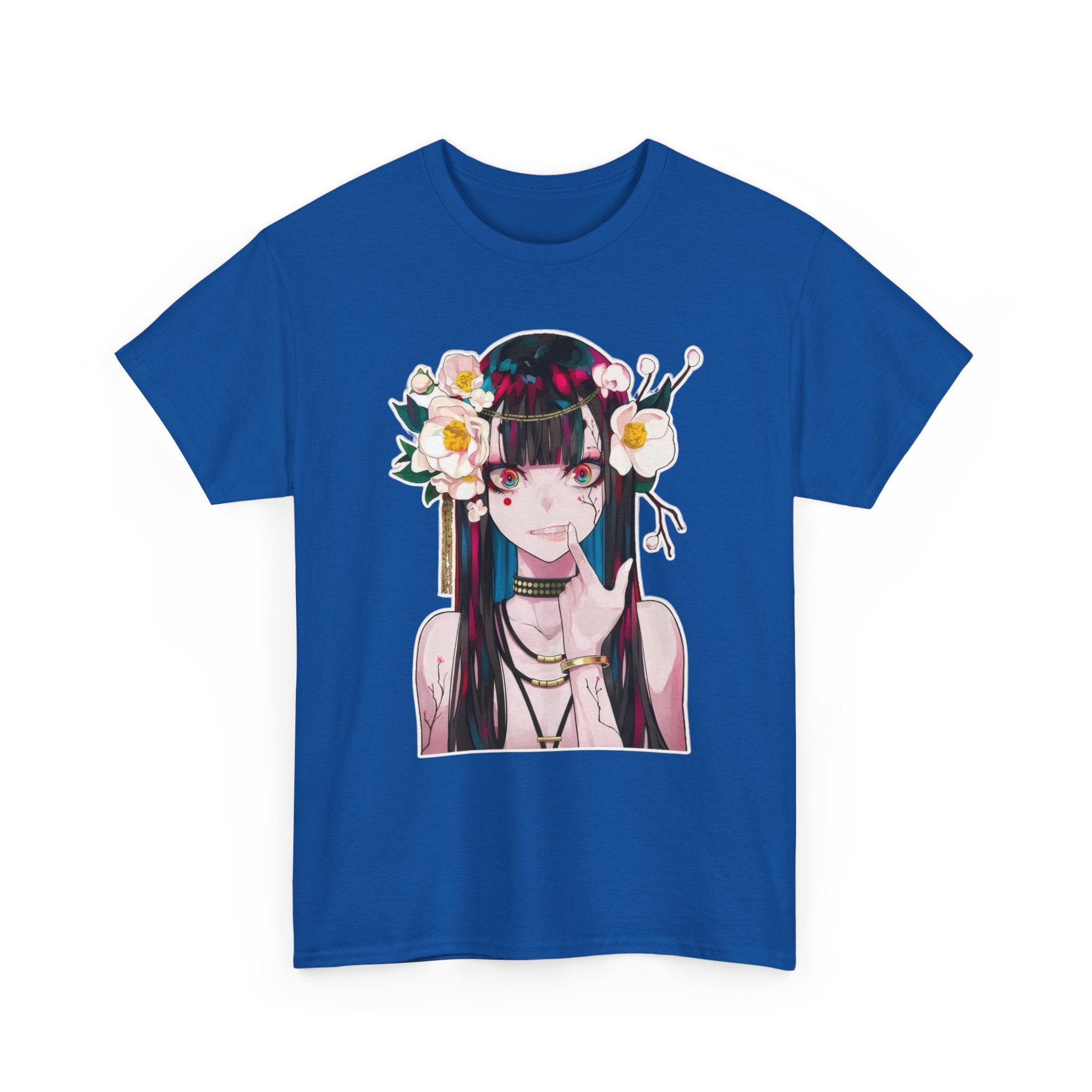 Vampire Girl Dark Fantasy Unisex Heavy Cotton Tee