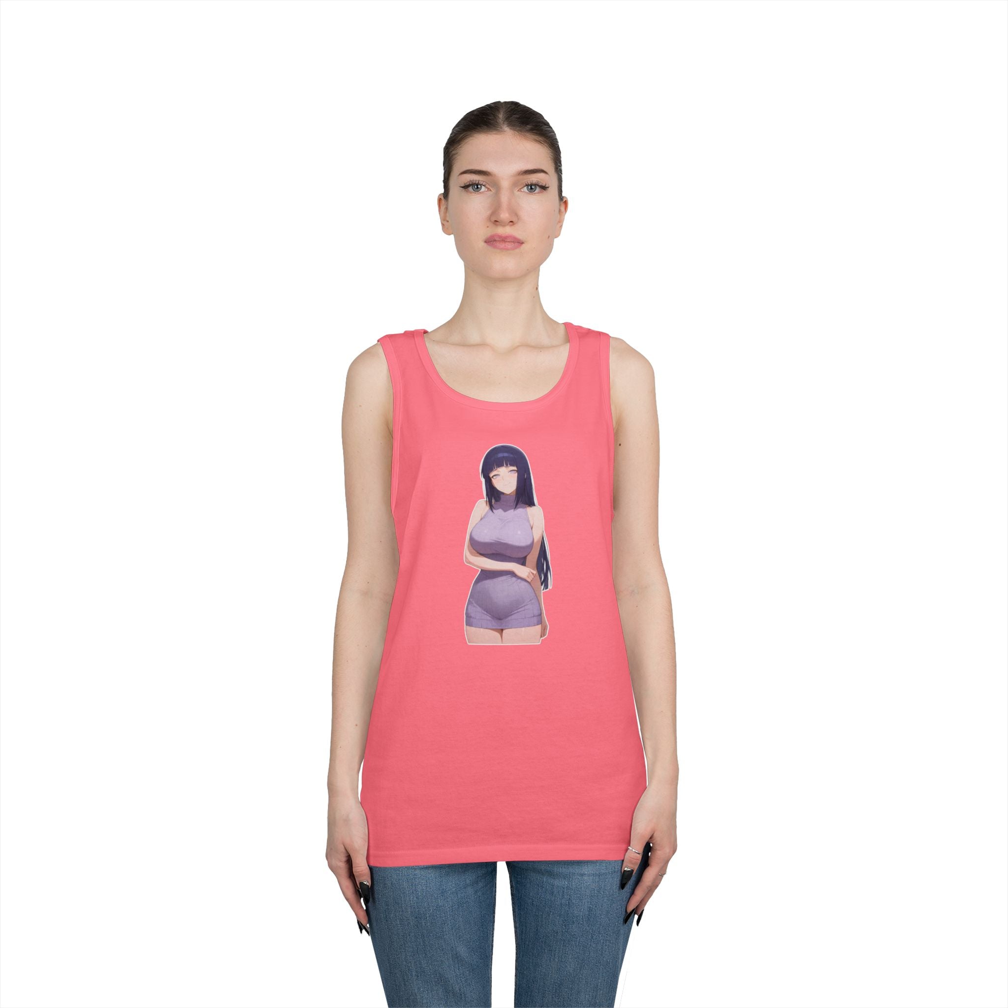Hinata Waifu Heavy Cotton Tank Top