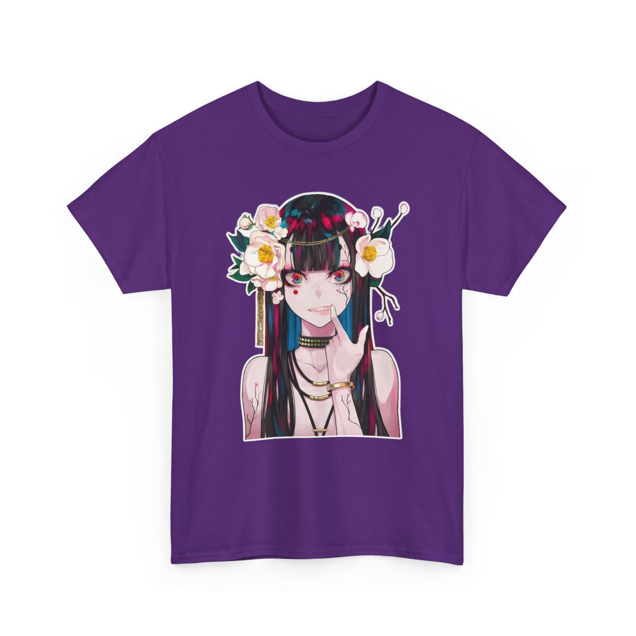 Vampire Girl Dark Fantasy Unisex Heavy Cotton Tee