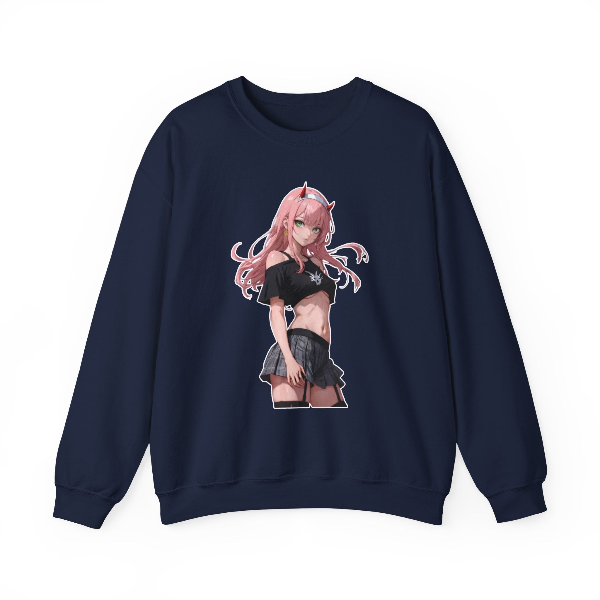 Zero Two Streetwear Style Unisex Heavy Blend™ Crewneck Sweatshirt