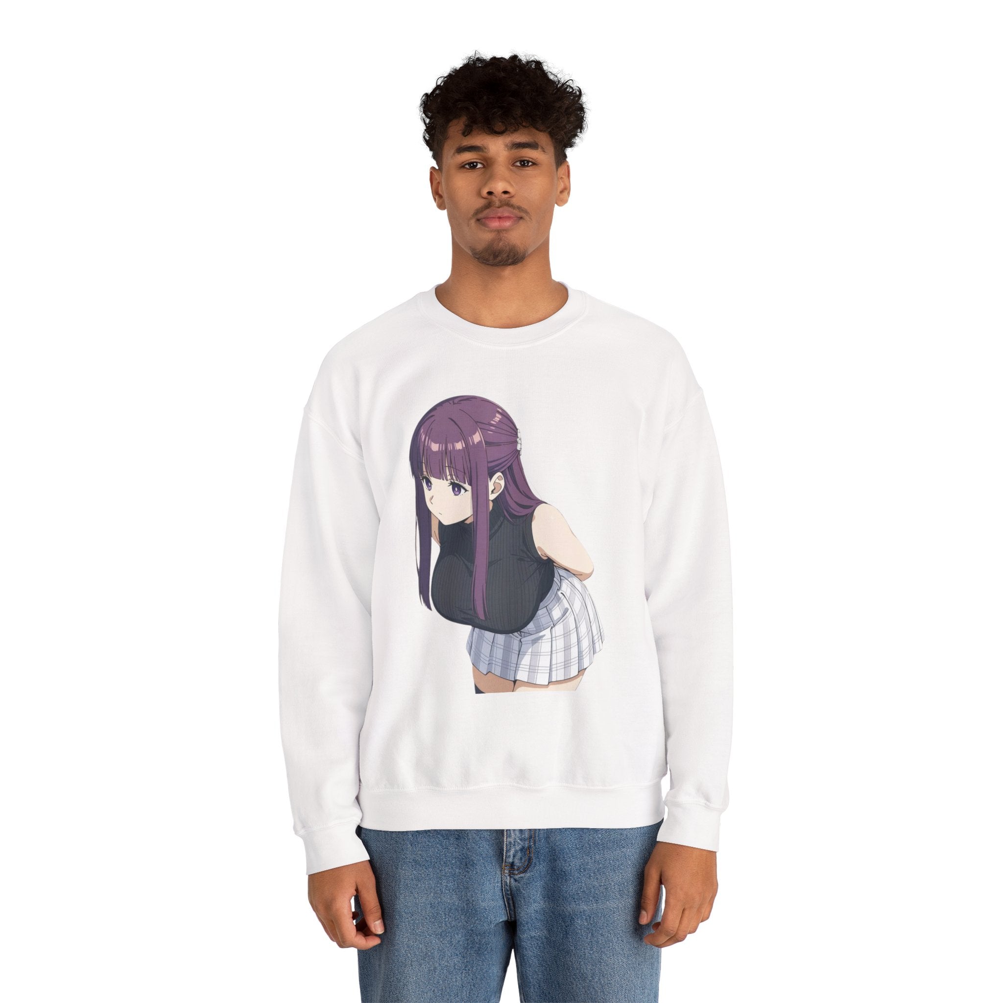 Fern Anime Unisex Heavy Blend™ Crewneck Sweatshirt