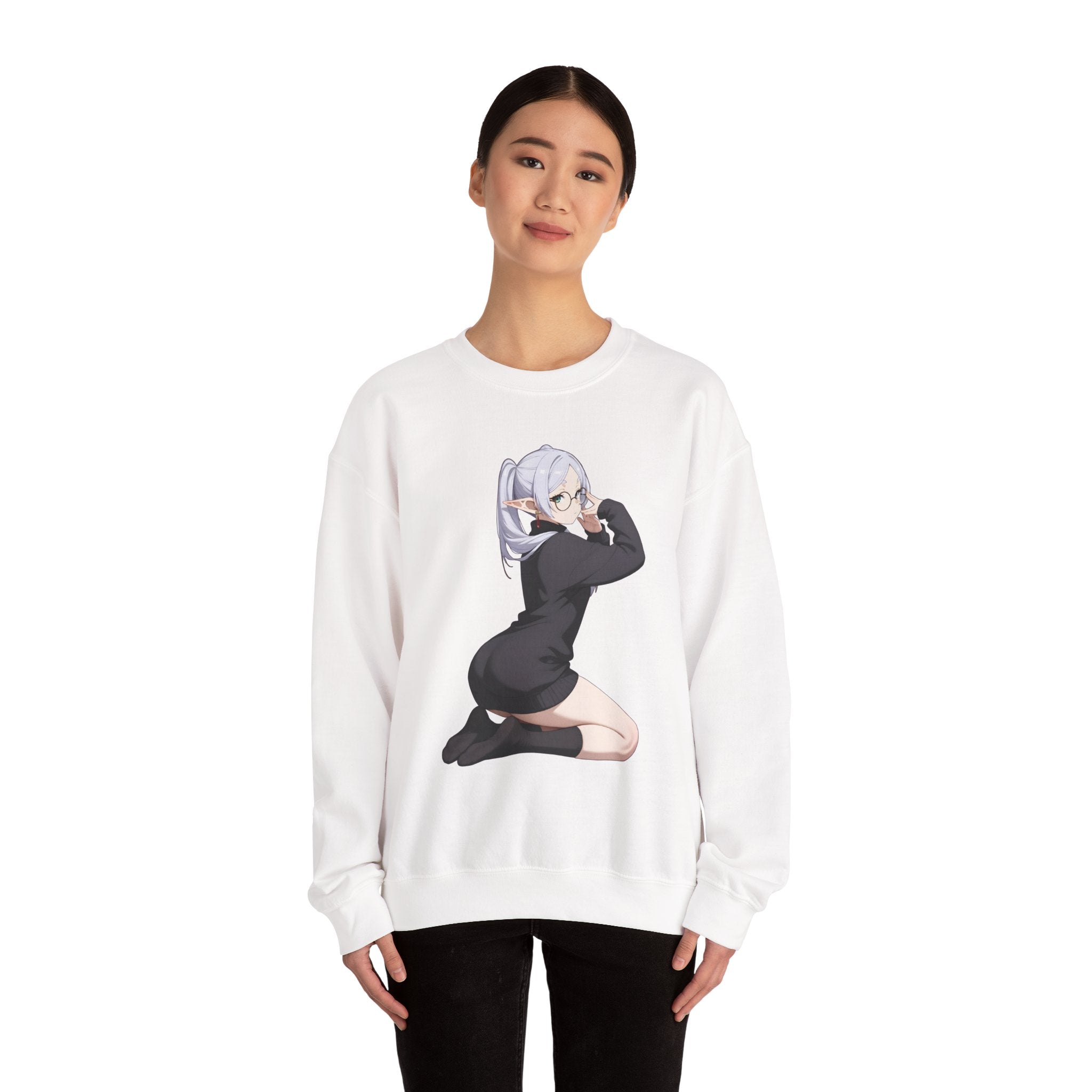 Cute Frieren Unisex Heavy Blend™ Crewneck Sweatshirt
