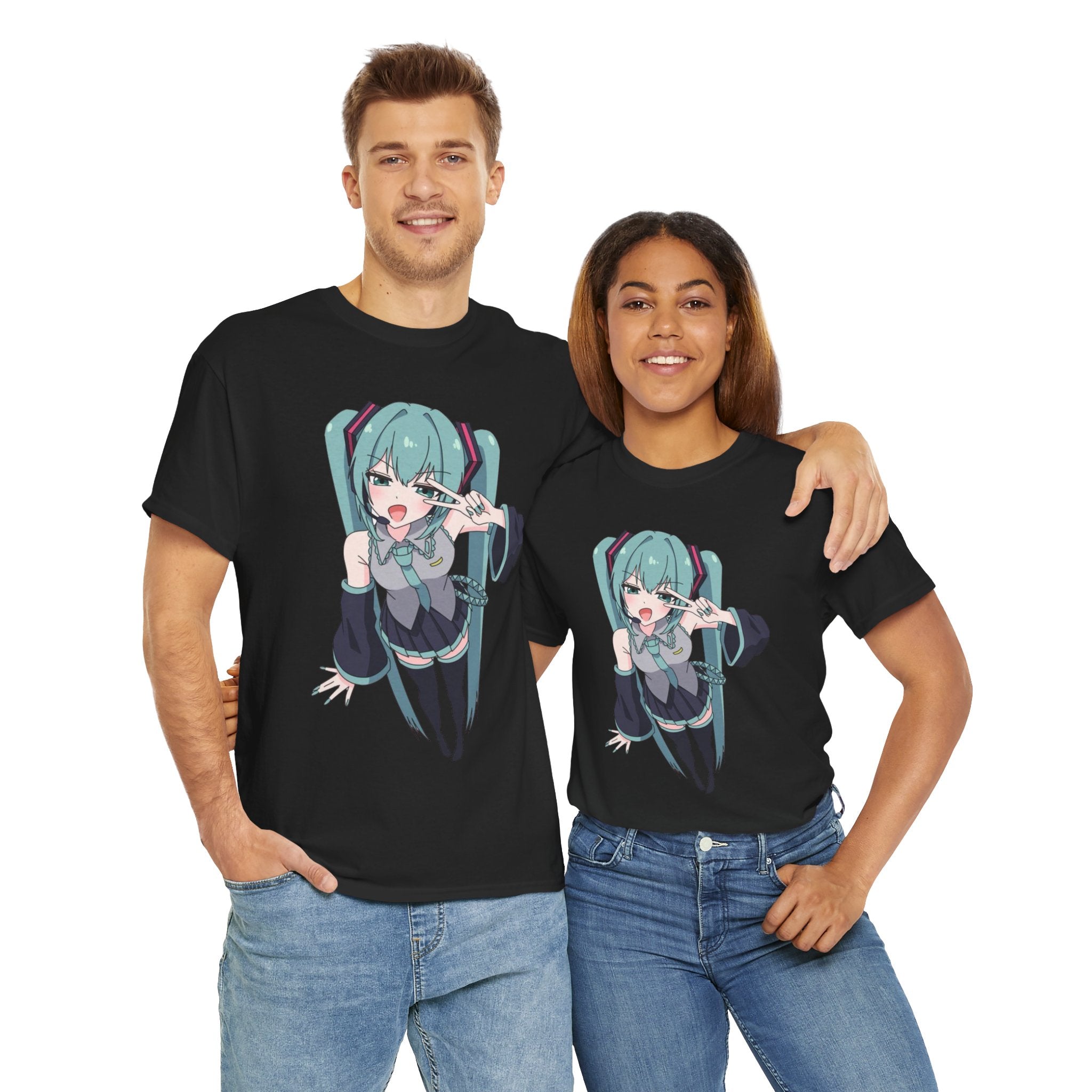 Hatsune Miku Unisex Heavy Cotton Tee