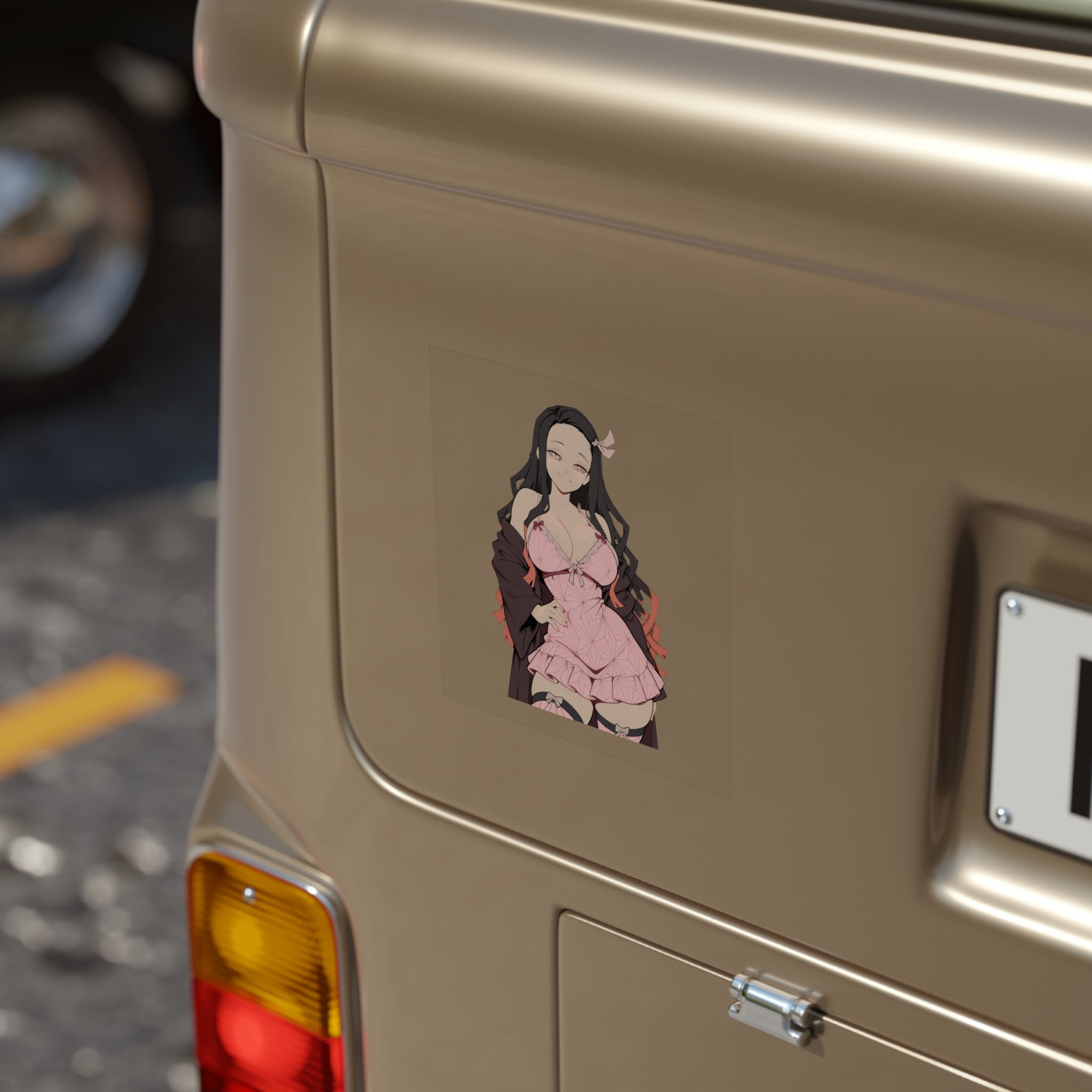 Nezuko Kamado Cansual Sexy Waifu Sticker