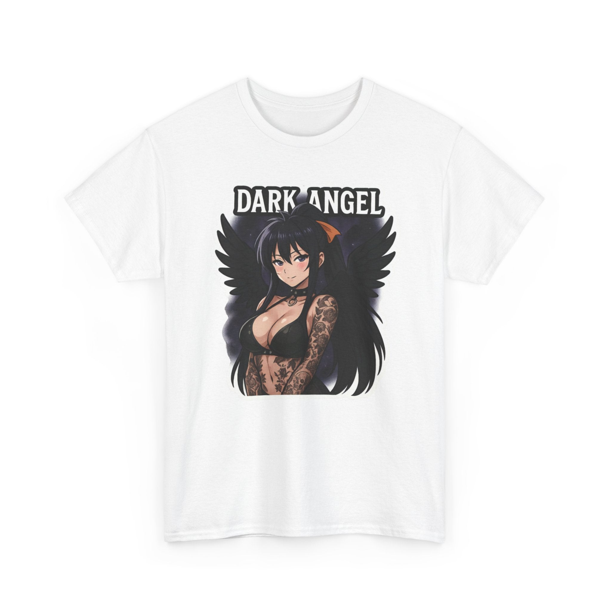 Akeno Himejima Dark Angel Unisex Heavy Cotton Tee