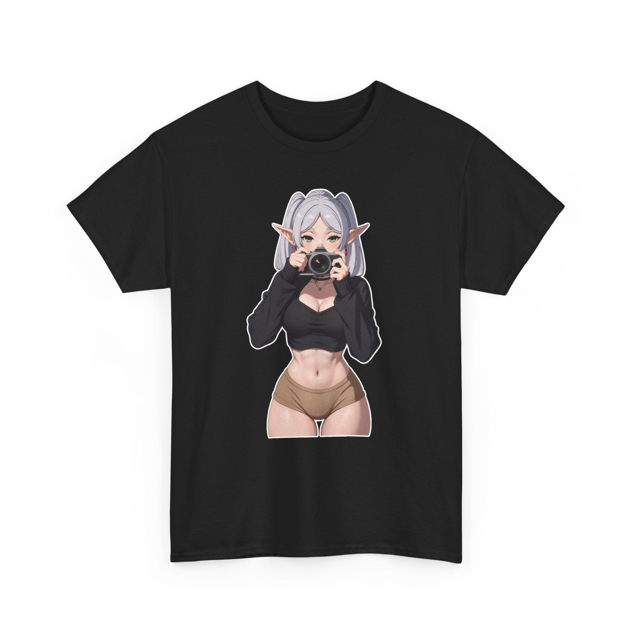 Frieren Cute Unisex Heavy Cotton Tee