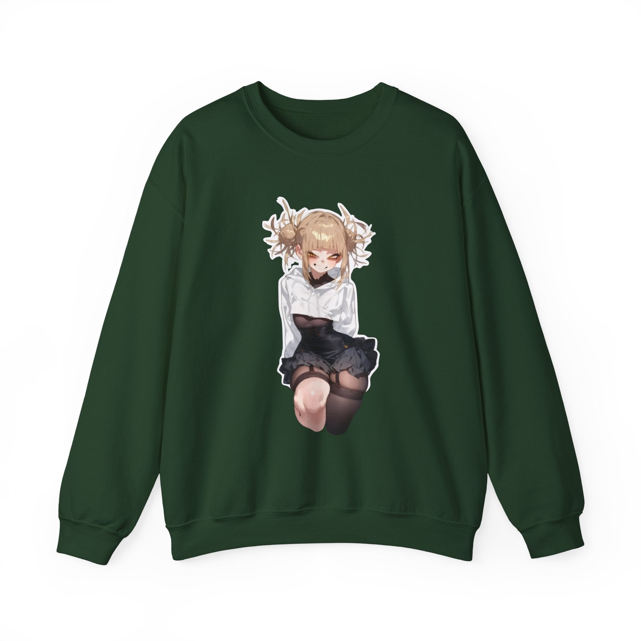 Himiko Toga Crazy Aesthetic Unisex Heavy Blend™ Crewneck Sweatshirt