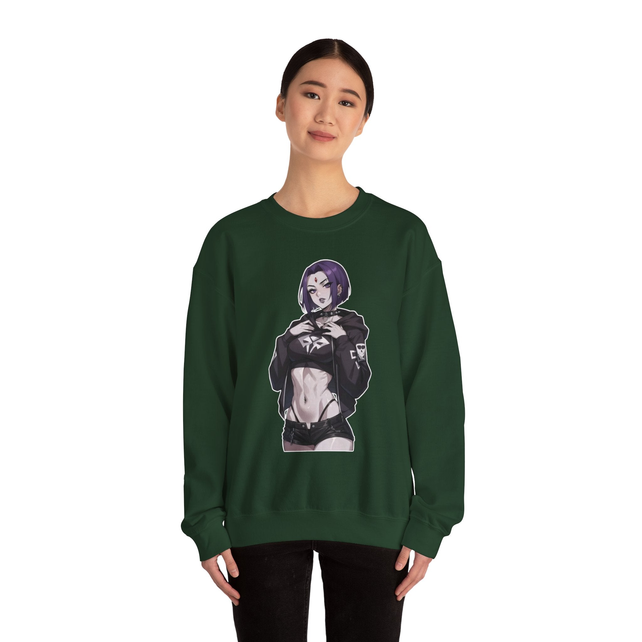 Raven Alternative Gothic Unisex Heavy Blend™ Crewneck Sweatshirt