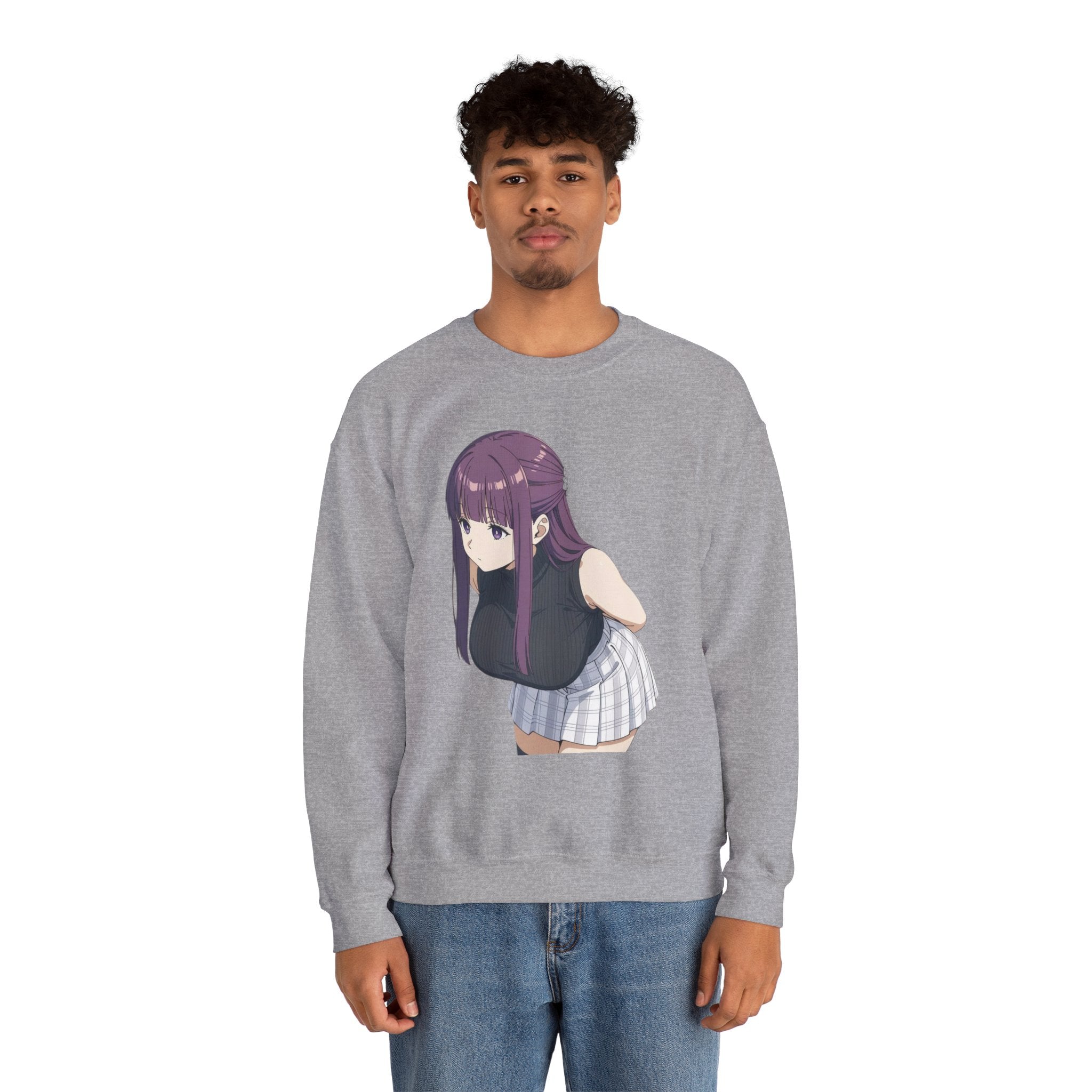 Fern Anime Unisex Heavy Blend™ Crewneck Sweatshirt