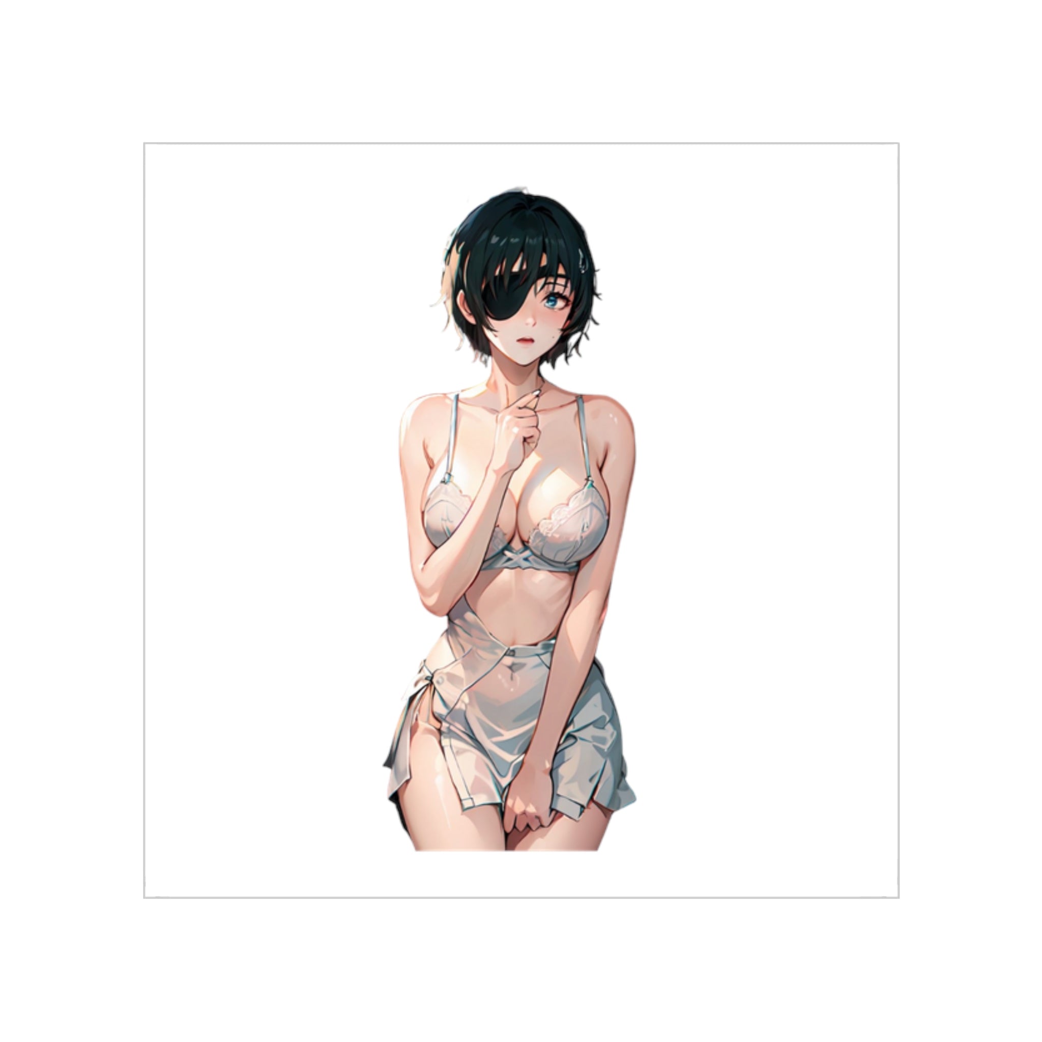 Himeno Bikini Waifu Sticker