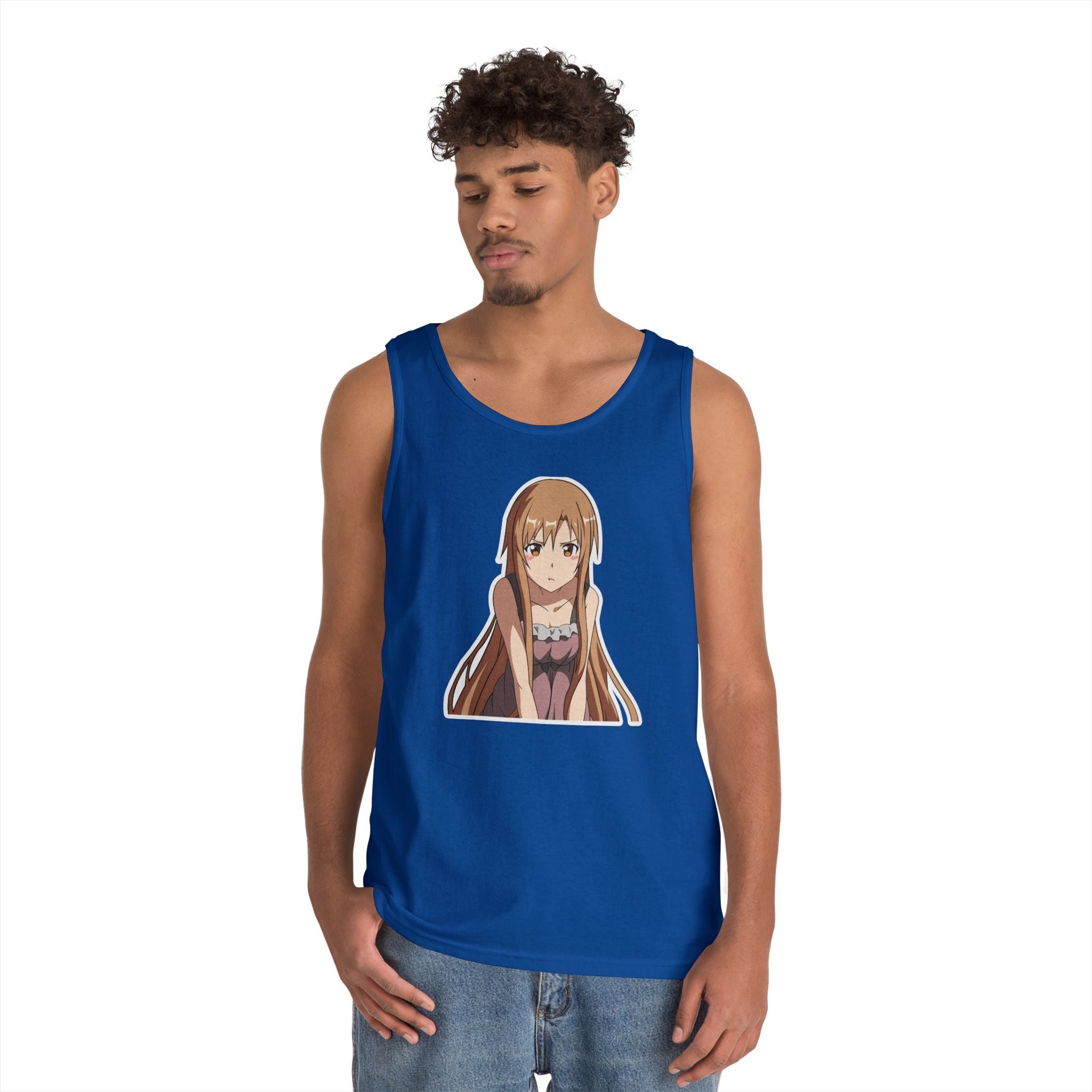 Asuna Yuuki Waifu Heavy Cotton Tank Top
