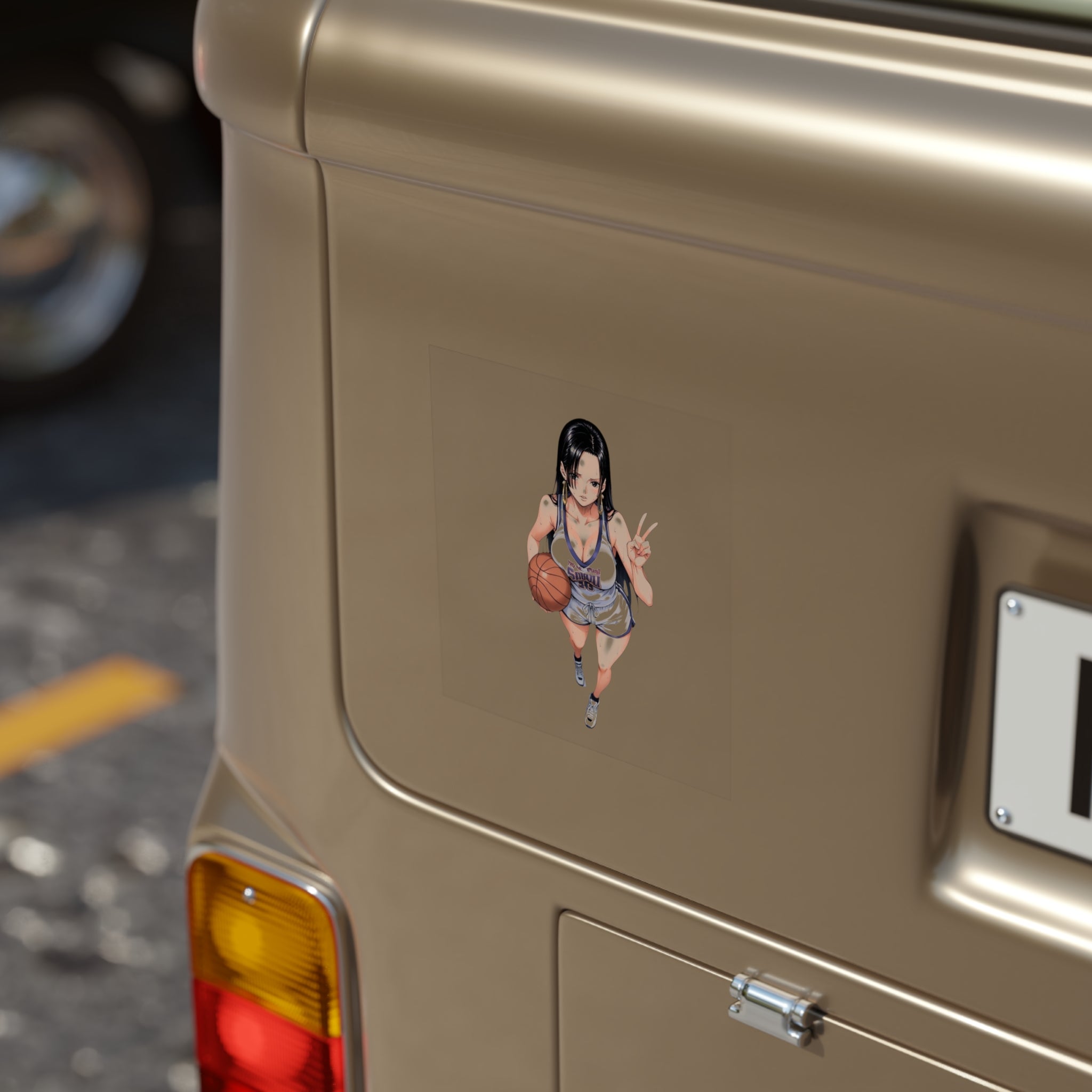 Busty Basketball Robin Sticker