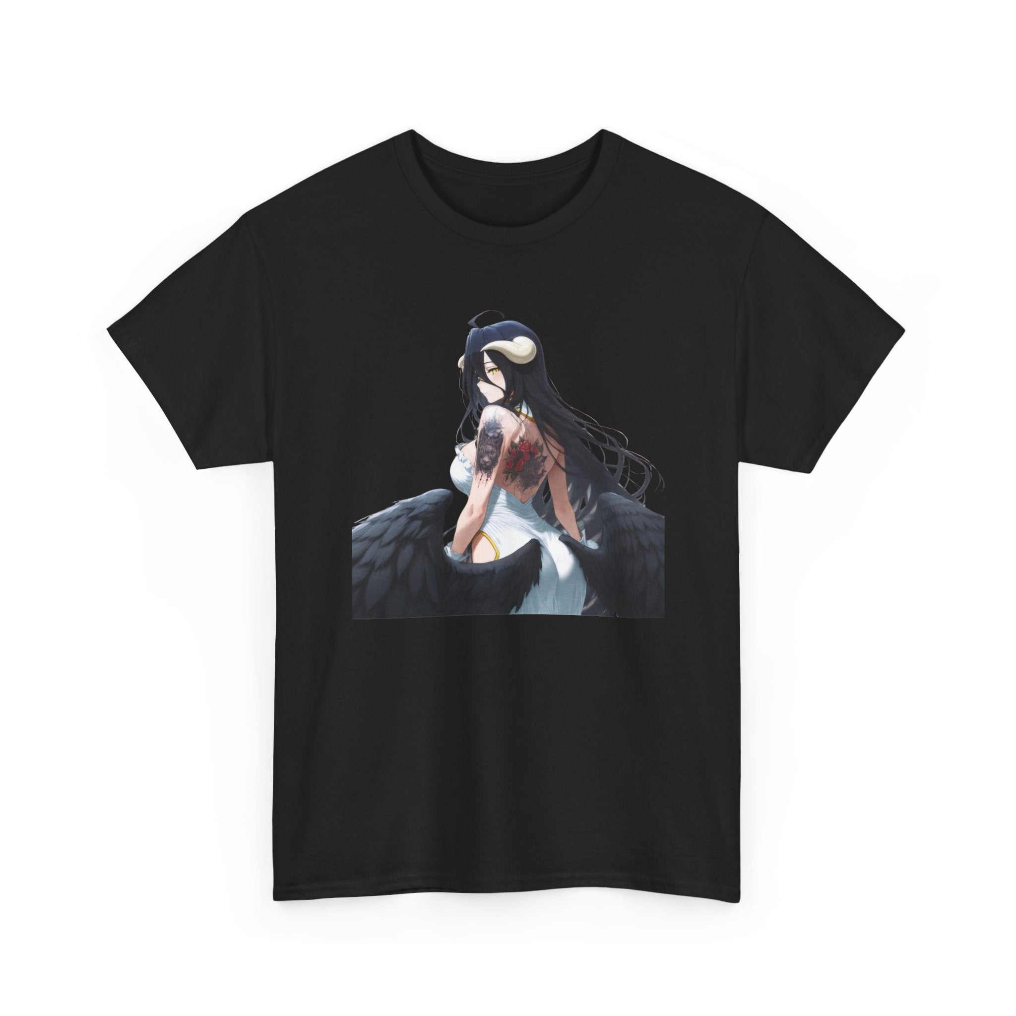 Gothic Albedo Overlord Waifu Unisex Heavy Cotton Tee