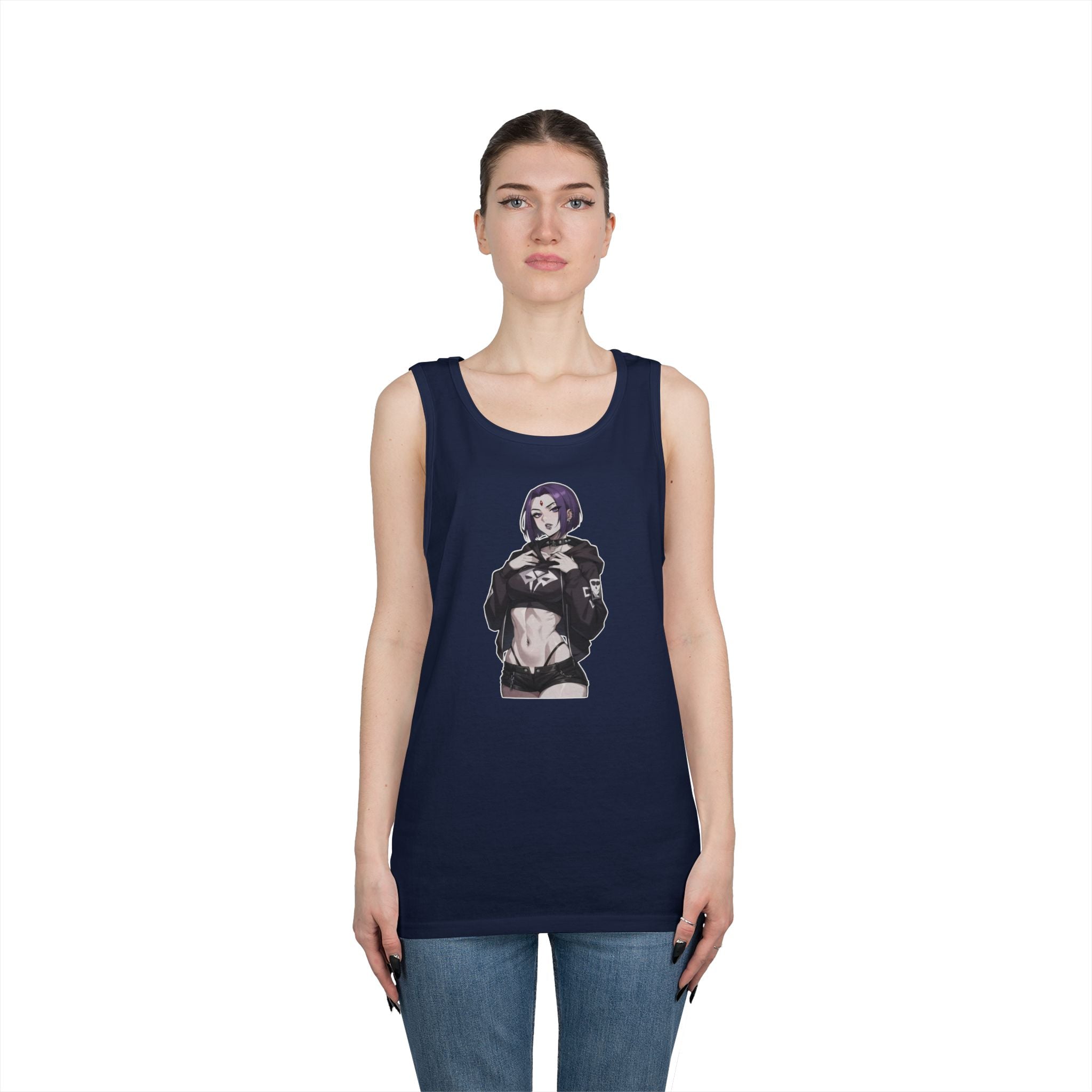 Raven Alternative Gothic Heavy Cotton Tank Top