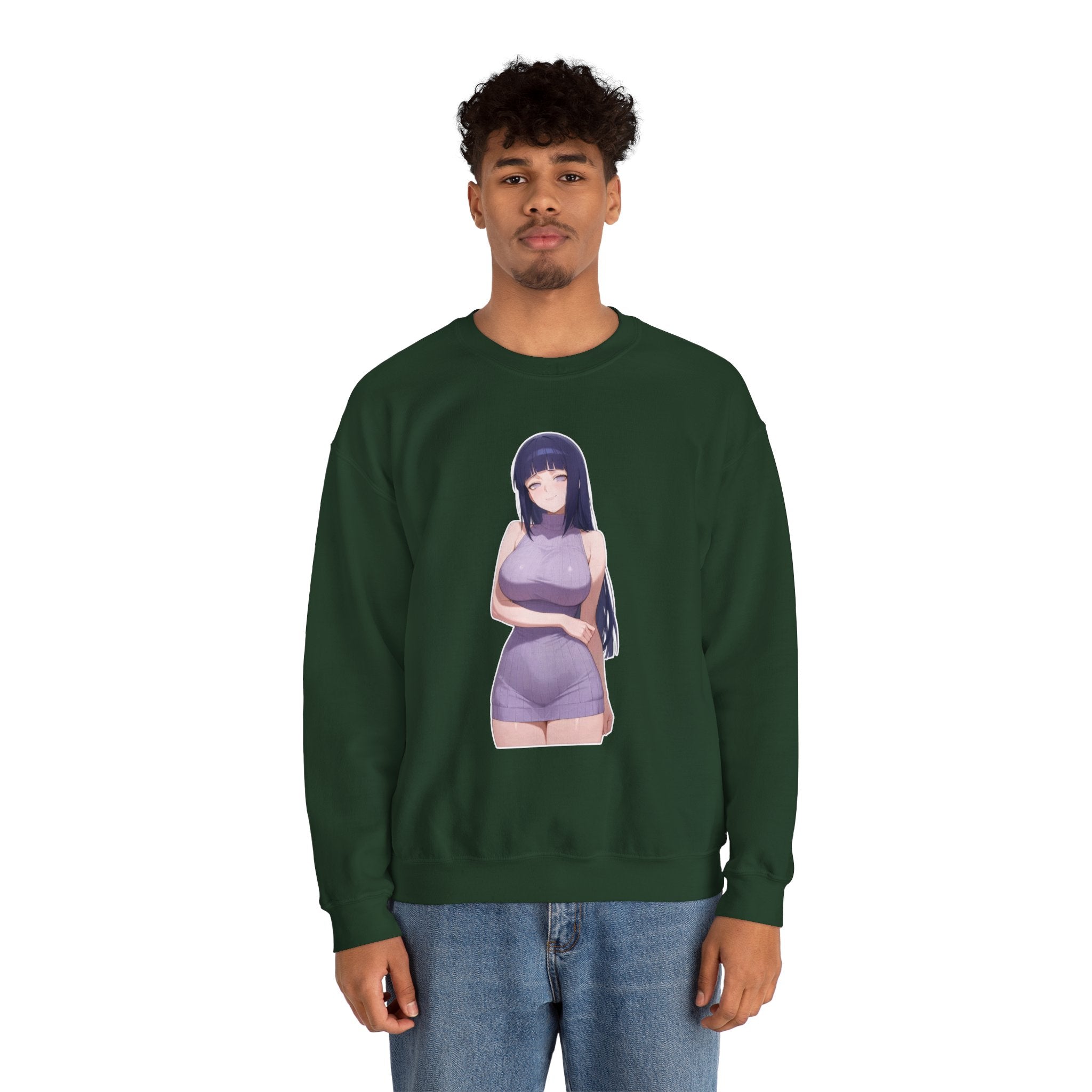 Hinata Waifu Unisex Heavy Blend™ Crewneck Sweatshirt