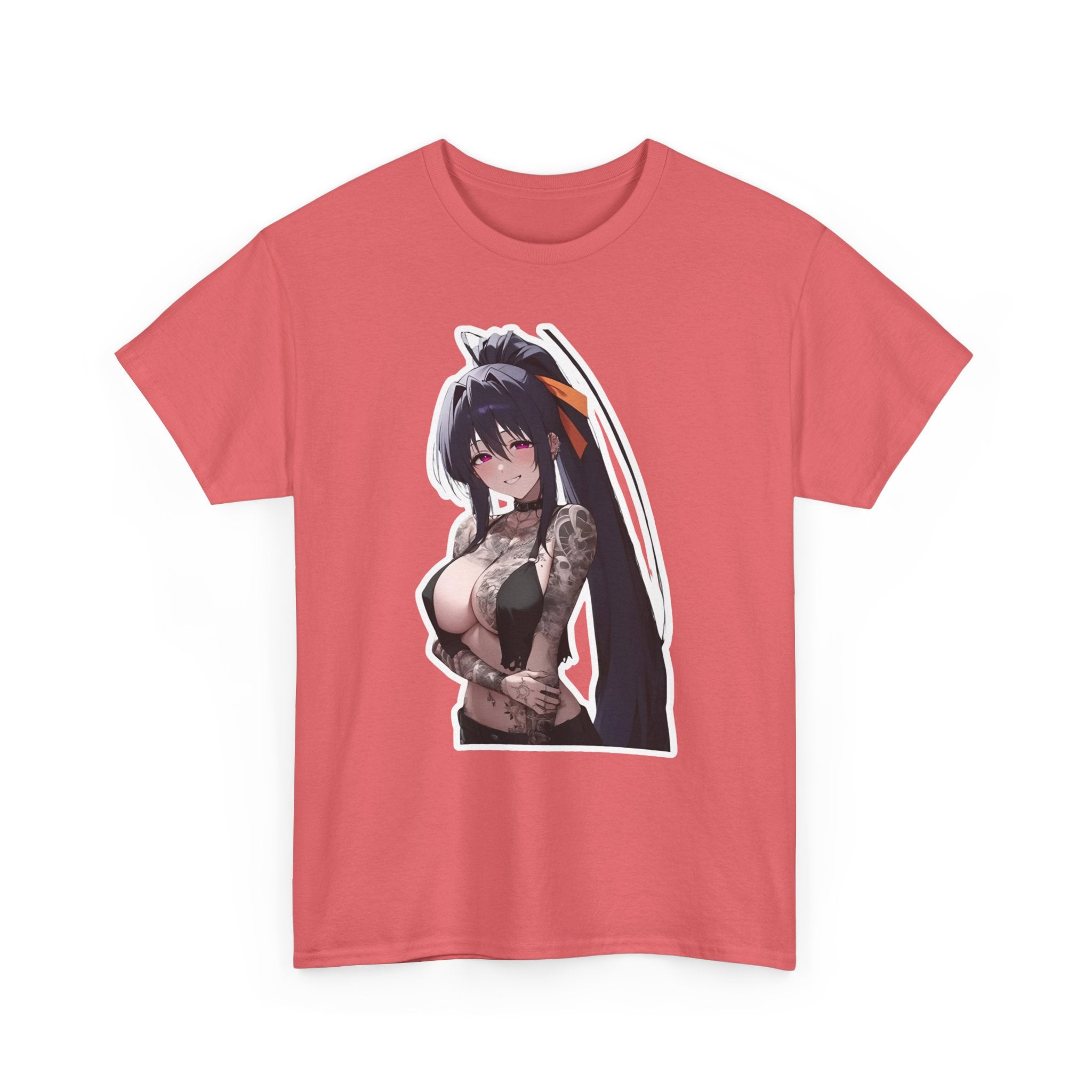 Akeno Himejima Gothic Tattooed Unisex Heavy Cotton Tee