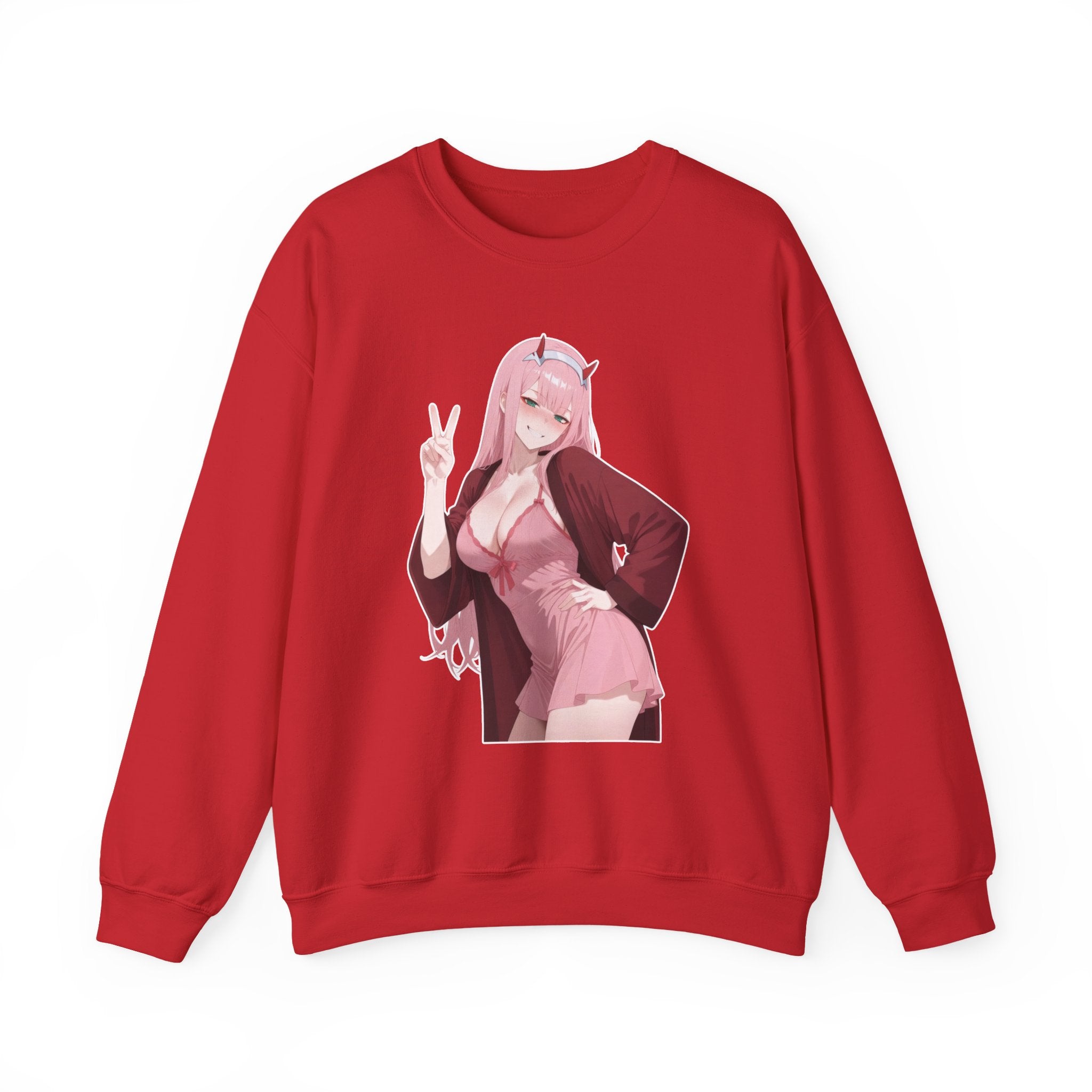 Zero Two Unisex Heavy Blend™ Crewneck Sweatshirt