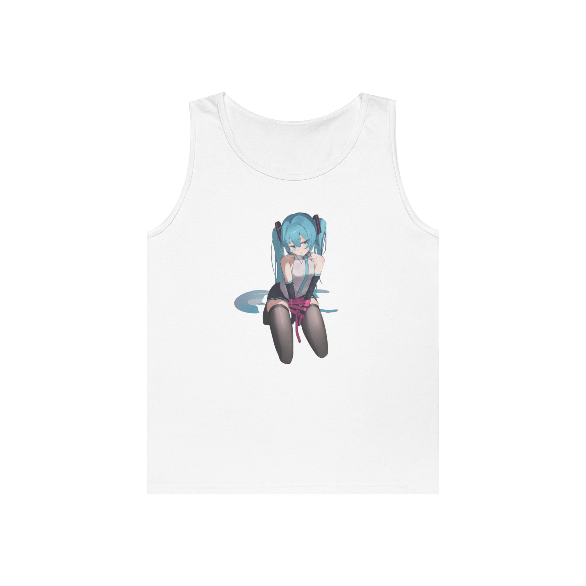 Hatsune Miku Bound Cute Anime Heavy Cotton Tank Top