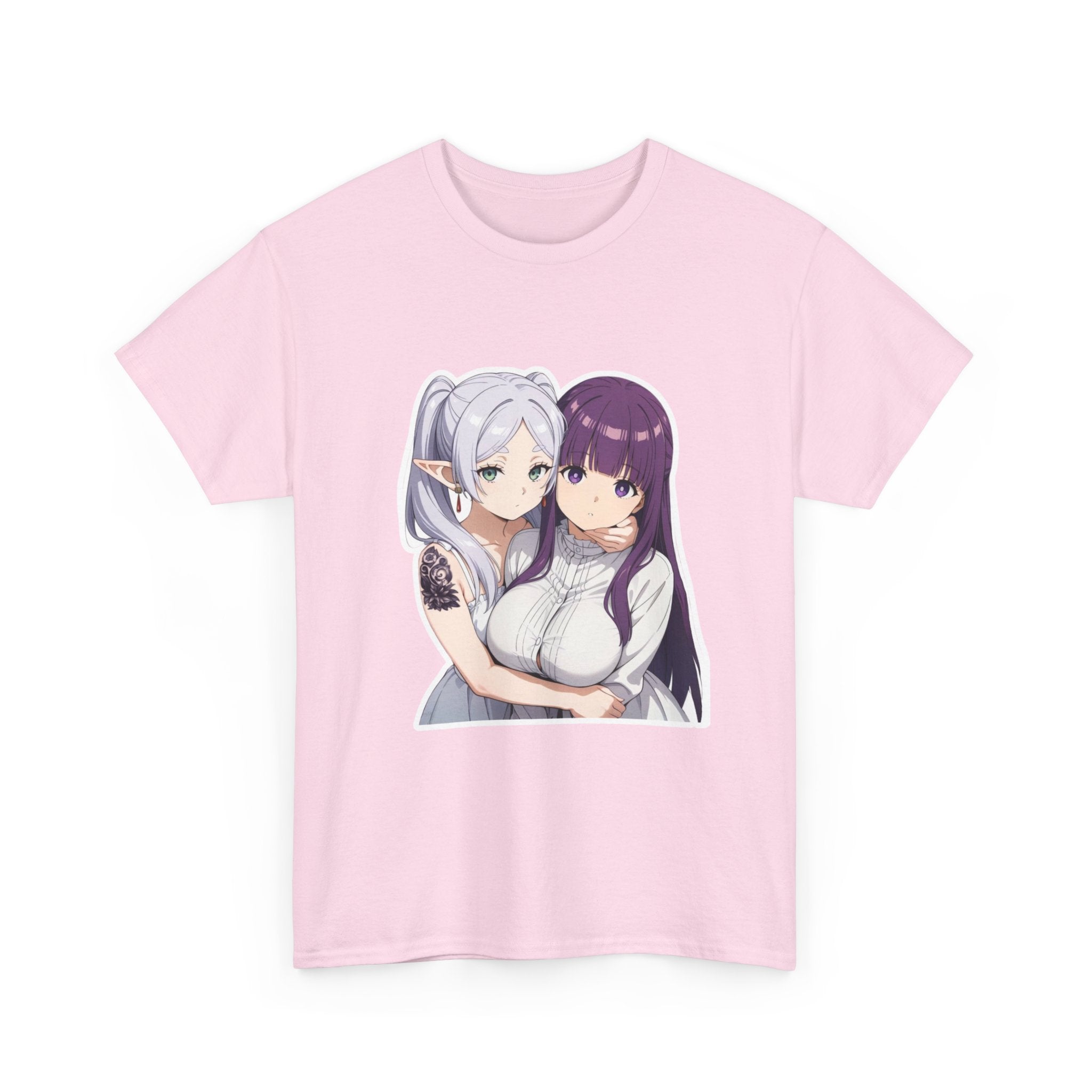 Fern x Frieren Waifu Heavy Cotton Tee