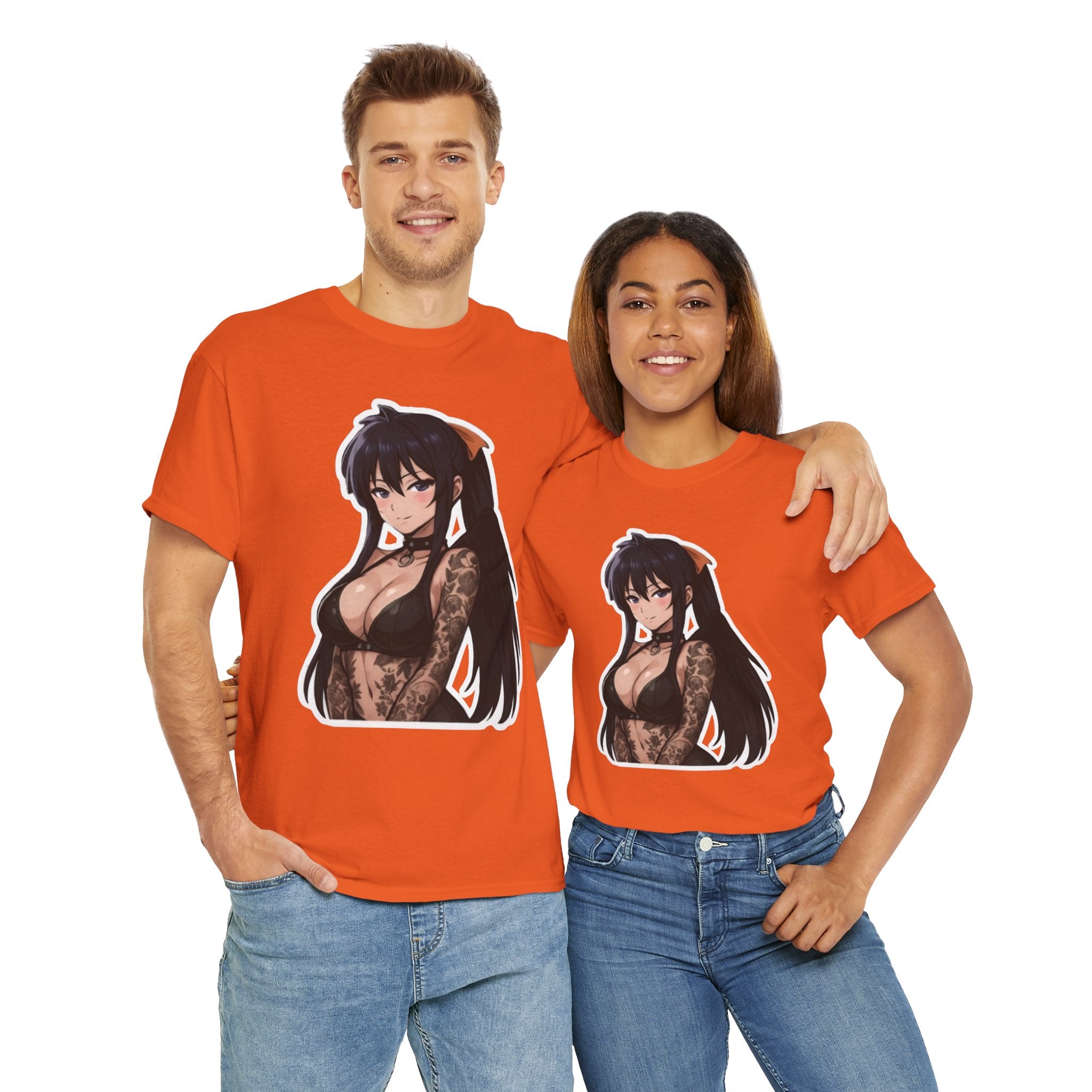 Akeno Himejima Unisex Heavy Cotton Tee
