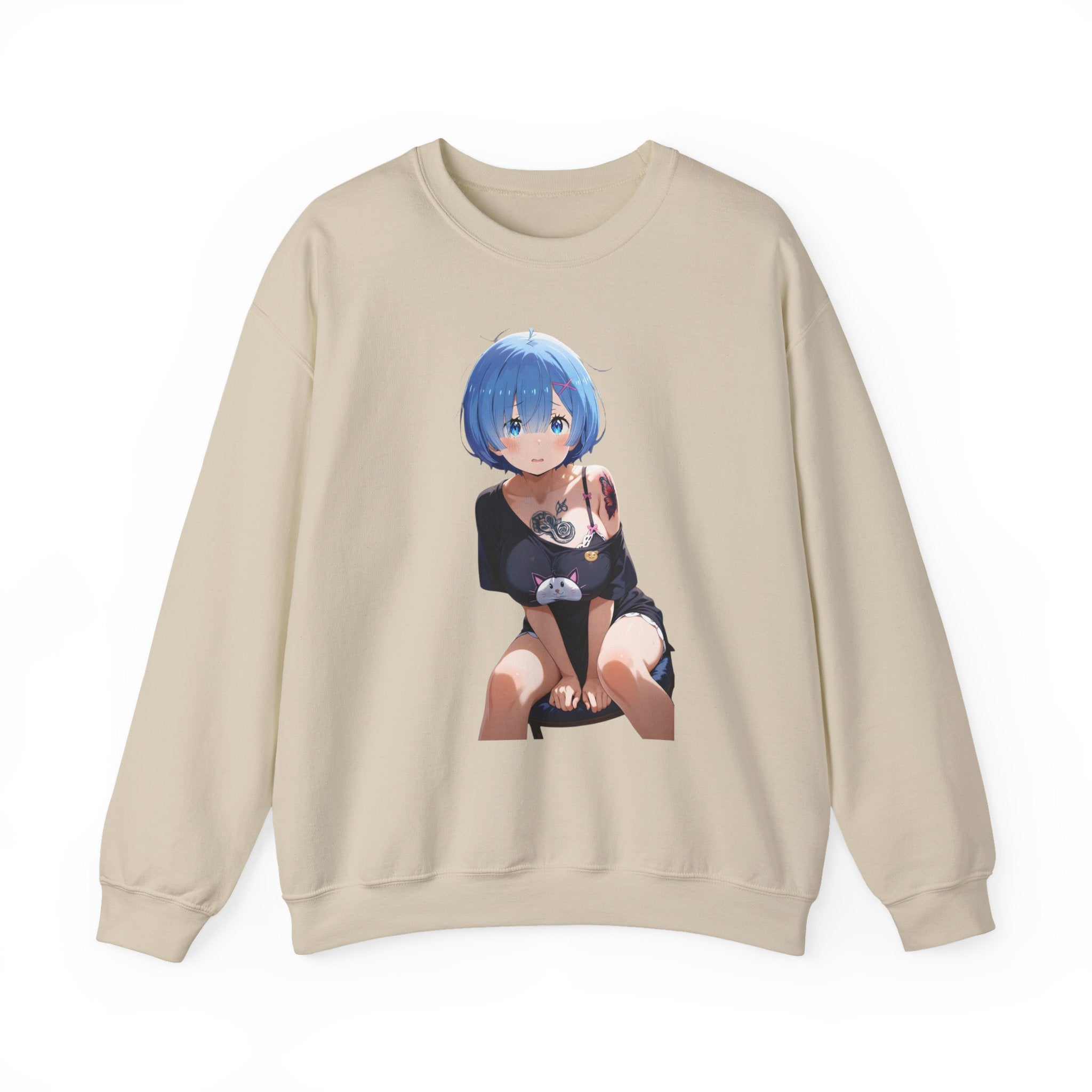 Sexy Rem Tattooed Unisex Heavy Blend™ Crewneck Sweatshirt