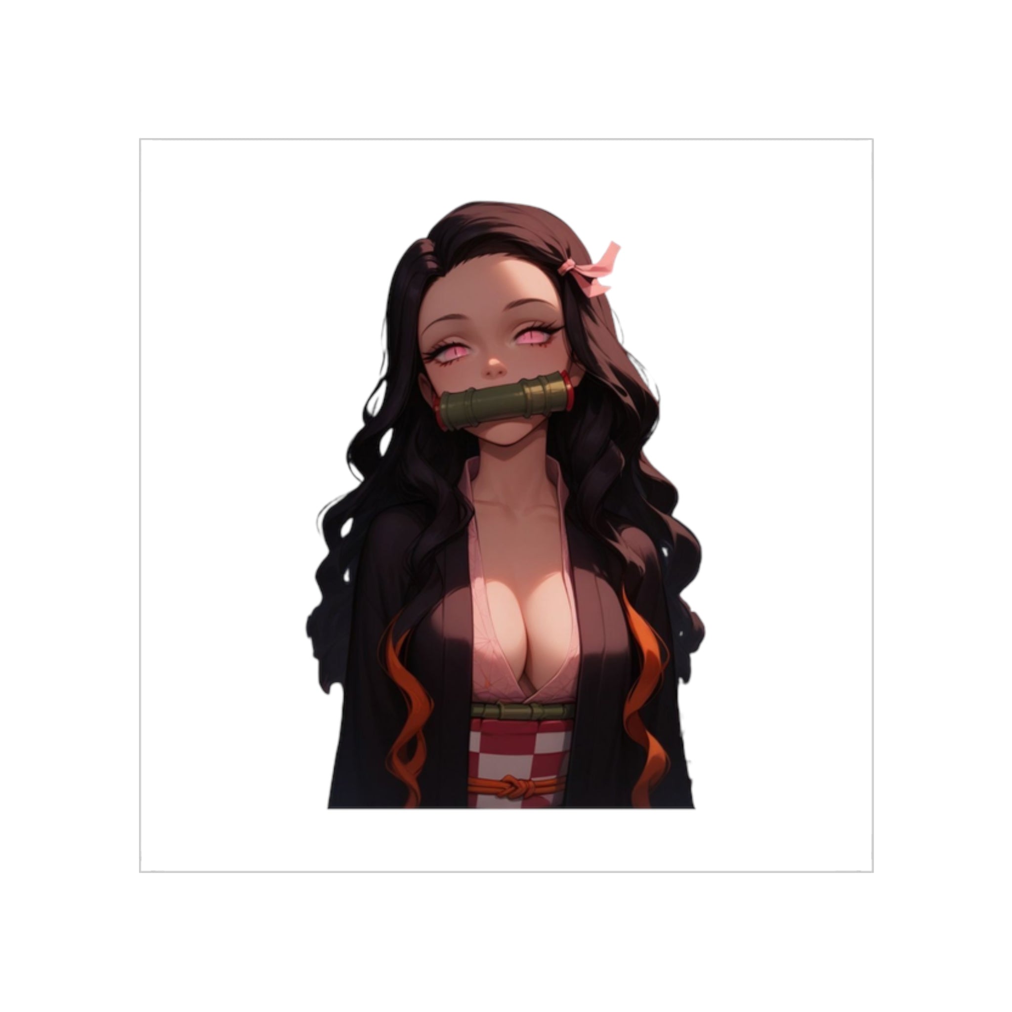 Nezuko Love Waifu Sticker