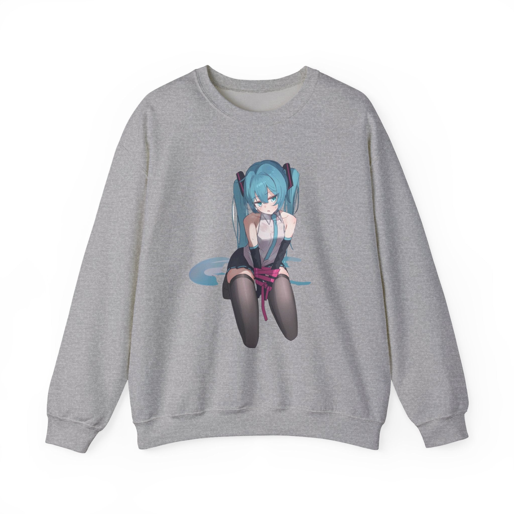 Hatsune Miku Bound Cute Anime Unisex Heavy Blend™ Crewneck Sweatshirt
