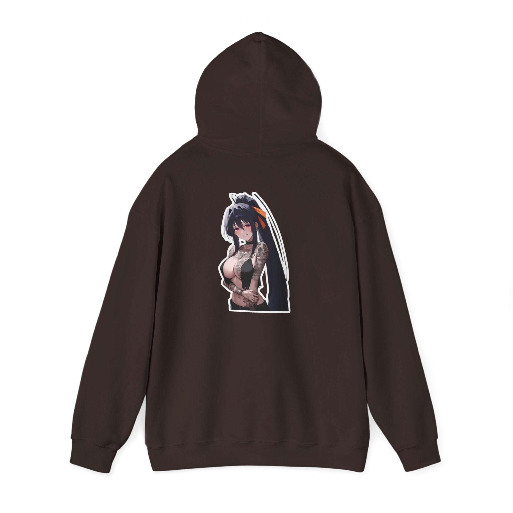 Akeno Himejima Gothic Tattooed Unisex Heavy Blend™ Hooded Sweatshirt