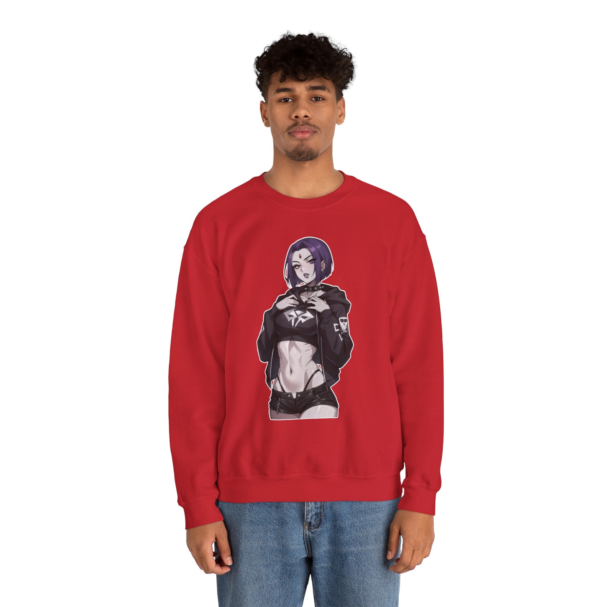 Raven Alternative Gothic Unisex Heavy Blend™ Crewneck Sweatshirt