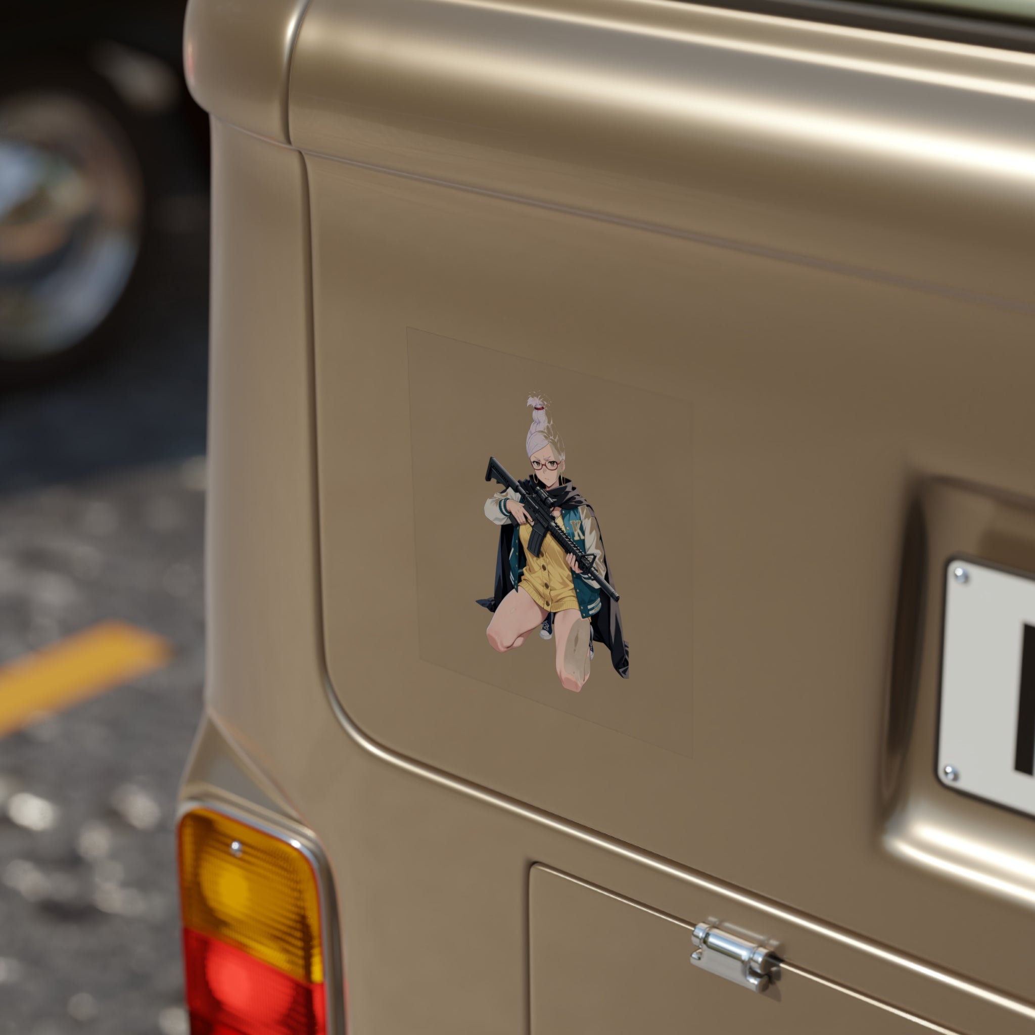 Ayase Seiko Gun Tactical Waifu Sticker