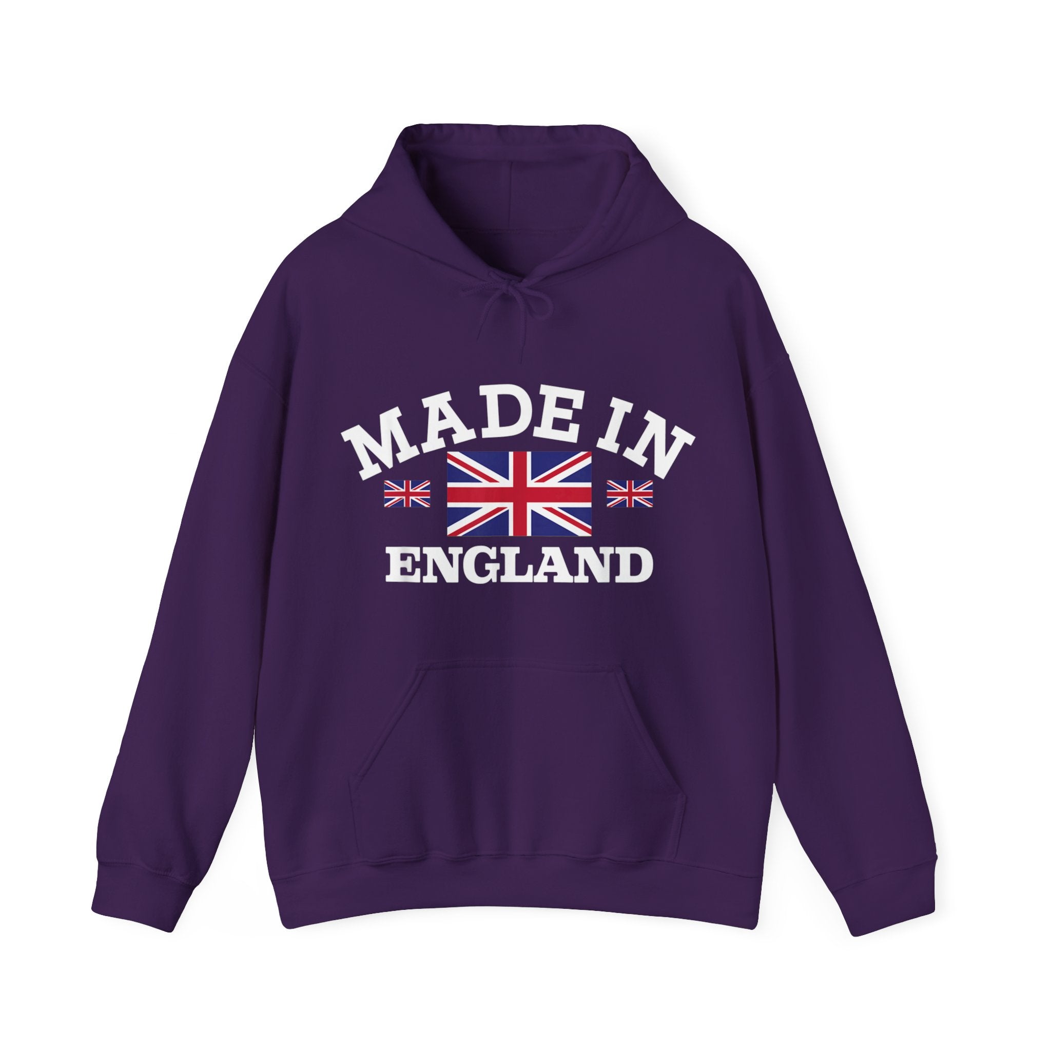 Made in England British Flag Union Jack Unisex Heavy Blend™ Hooded Sweatshirt