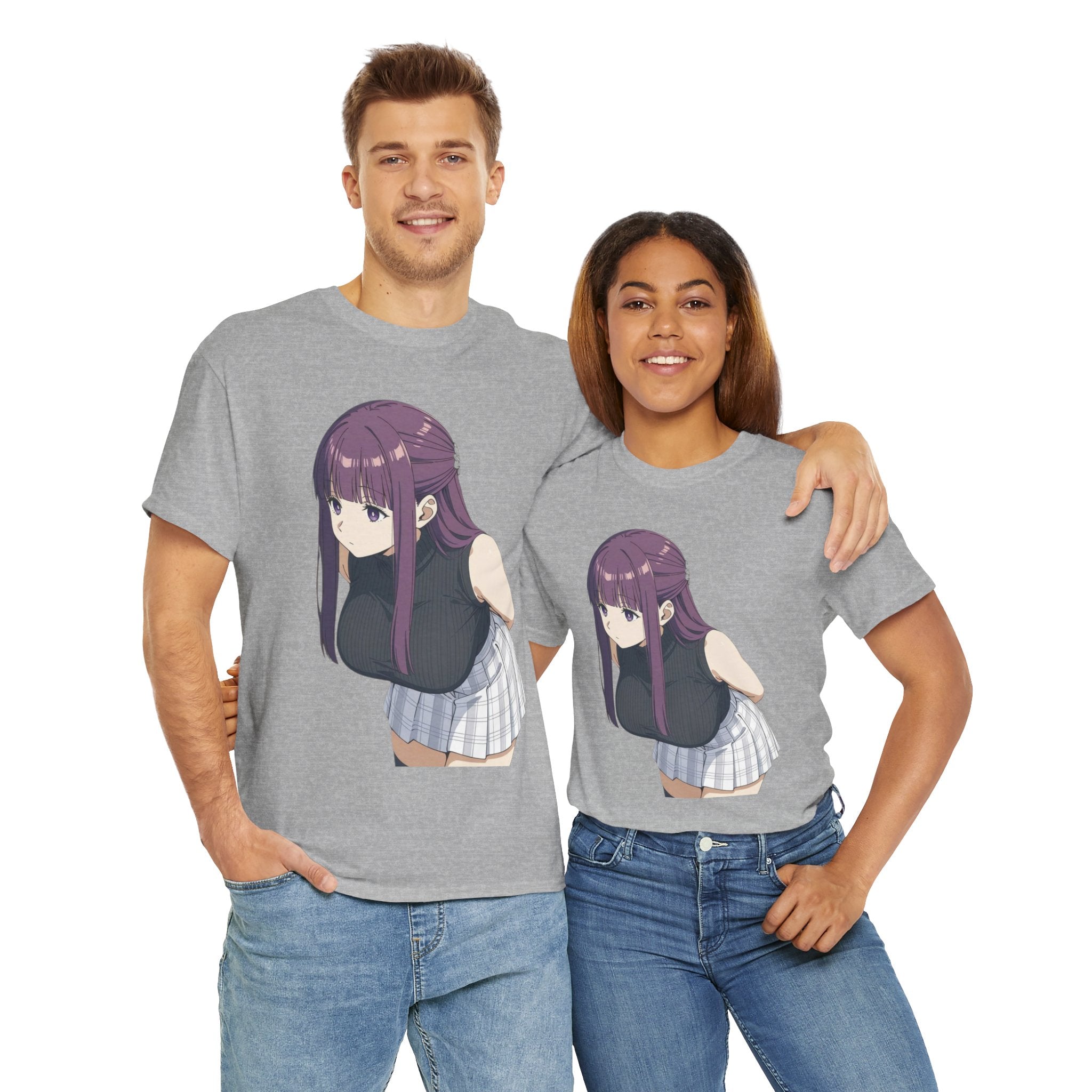Fern Anime Unisex Heavy Cotton Tee