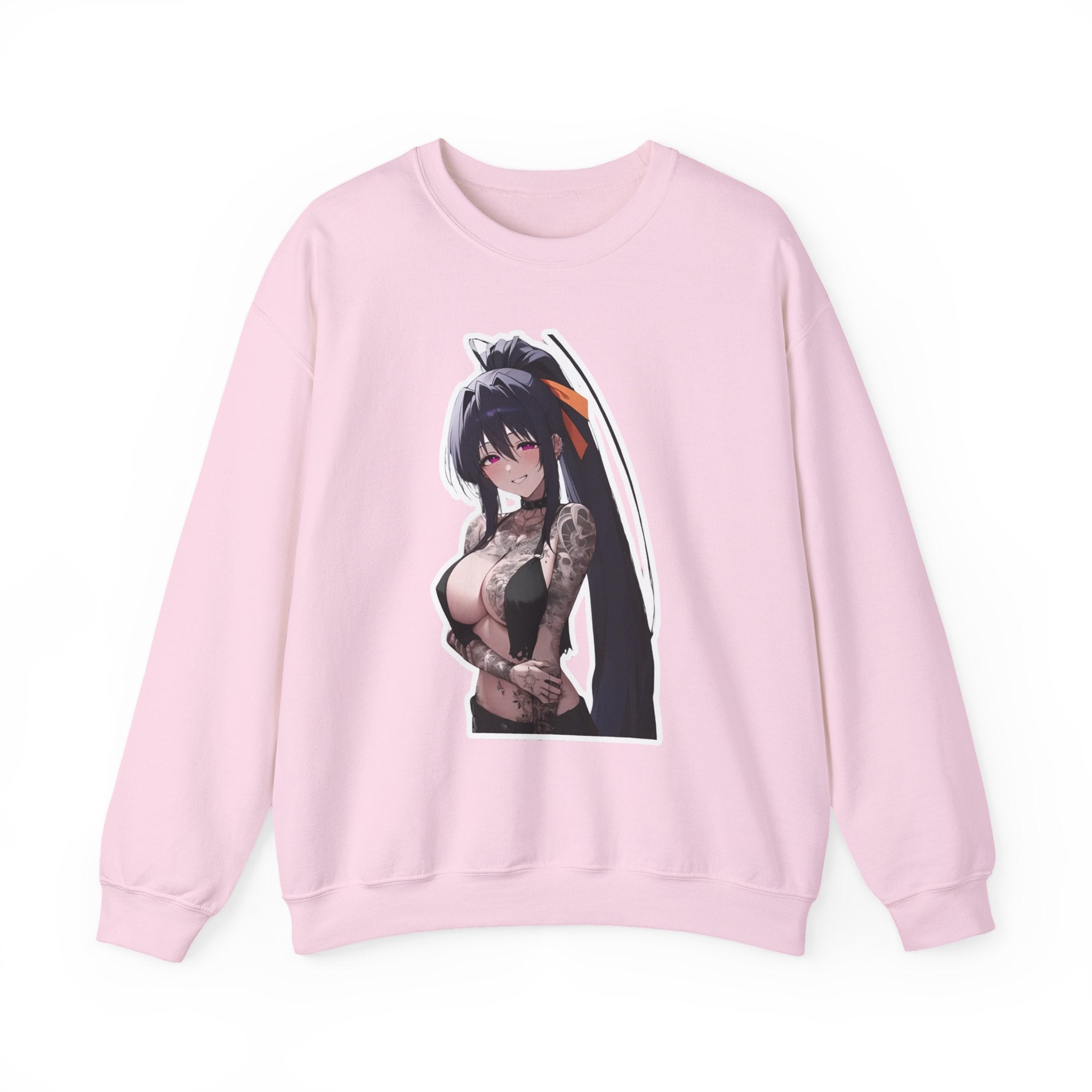 Akeno Himejima Gothic Tattooed Unisex Heavy Blend™ Crewneck Sweatshirt