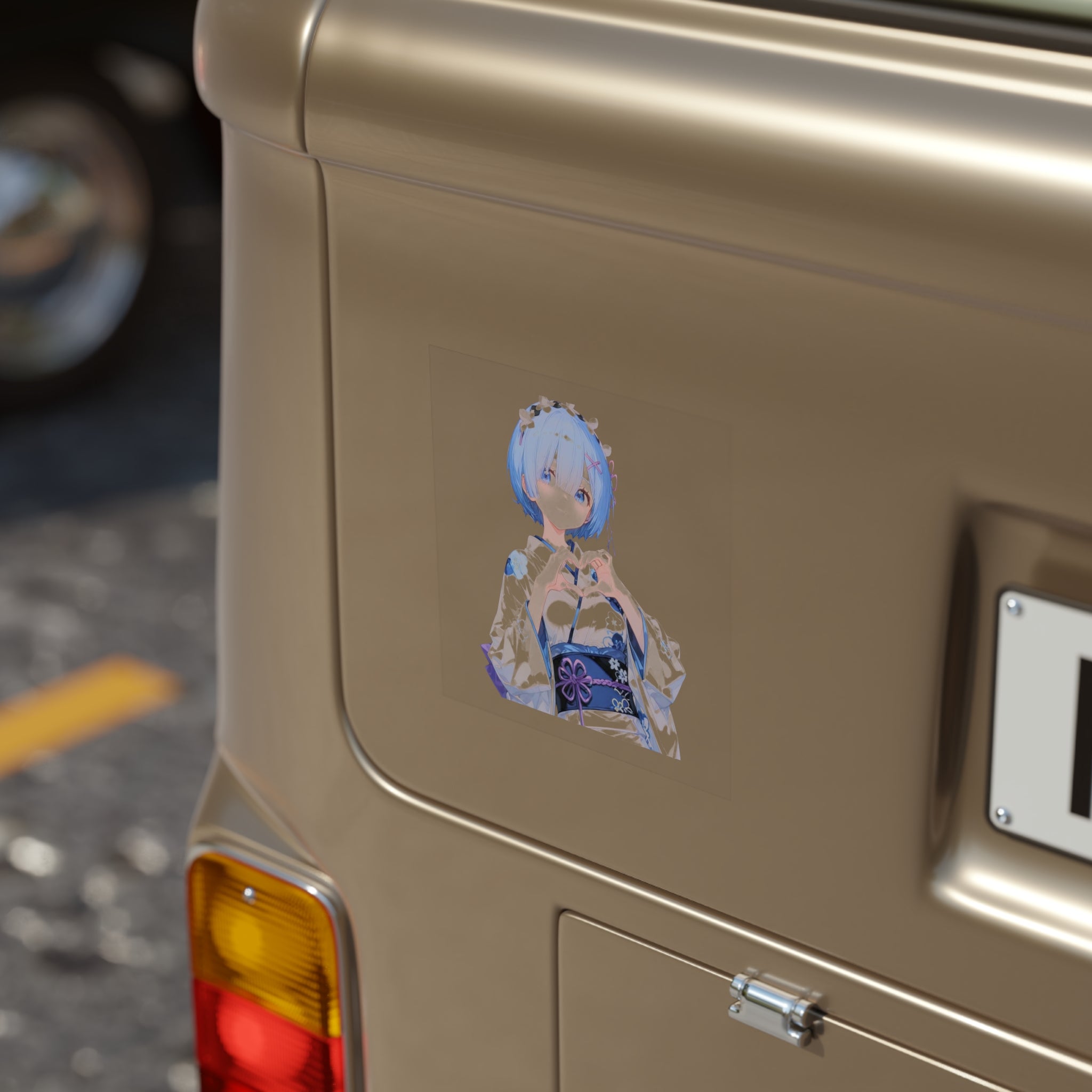 Rem Yukata Heart Sticker