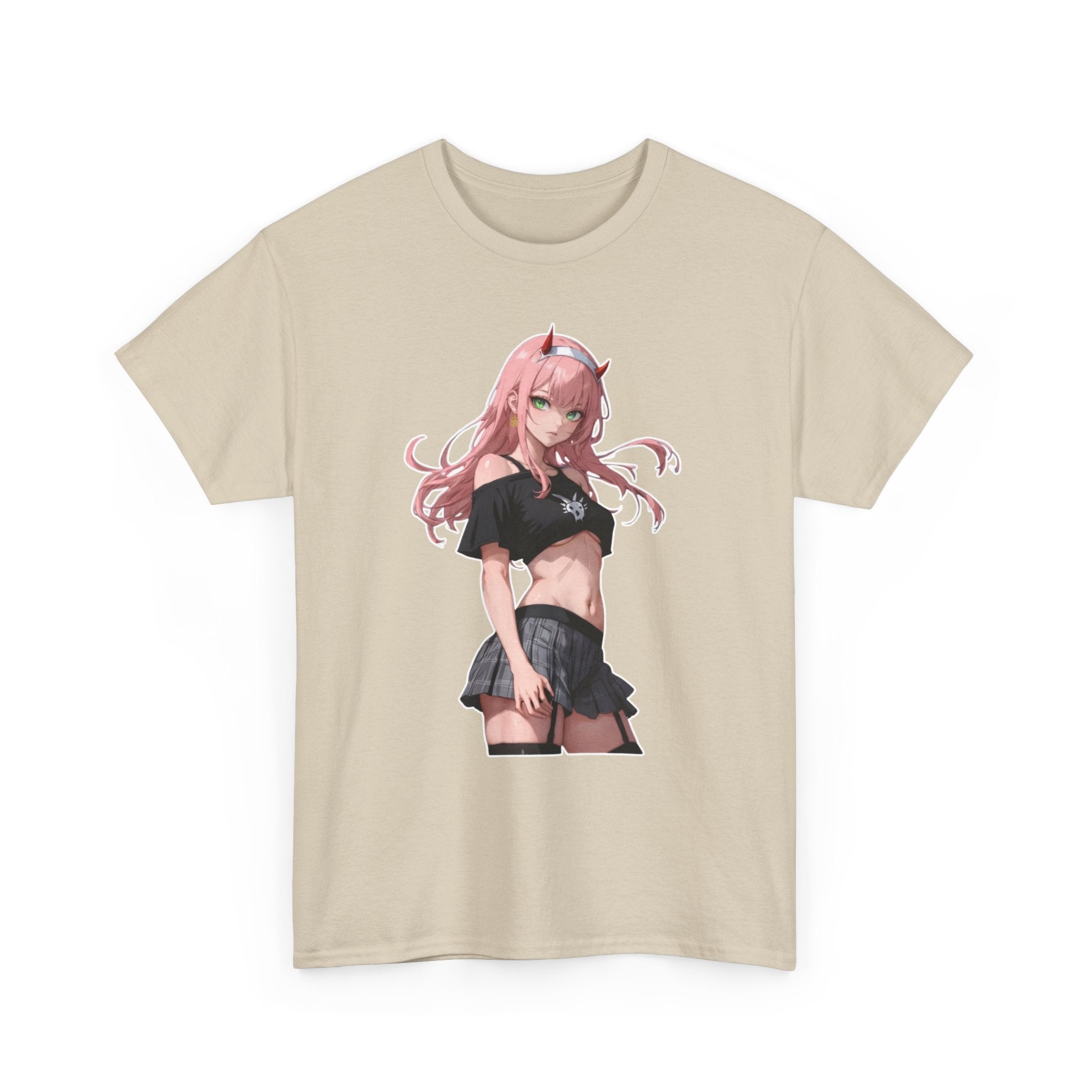 Zero Two Streetwear Style Unisex Heavy Cotton Tee