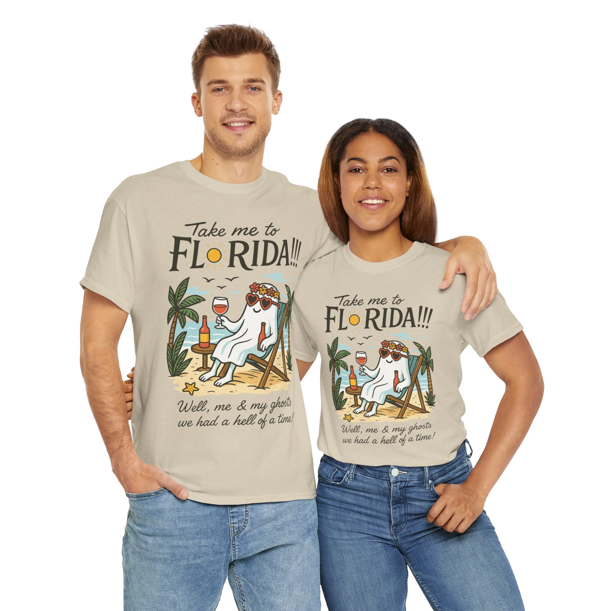 Take Me To Florida Unisex Heavy Cotton Tee