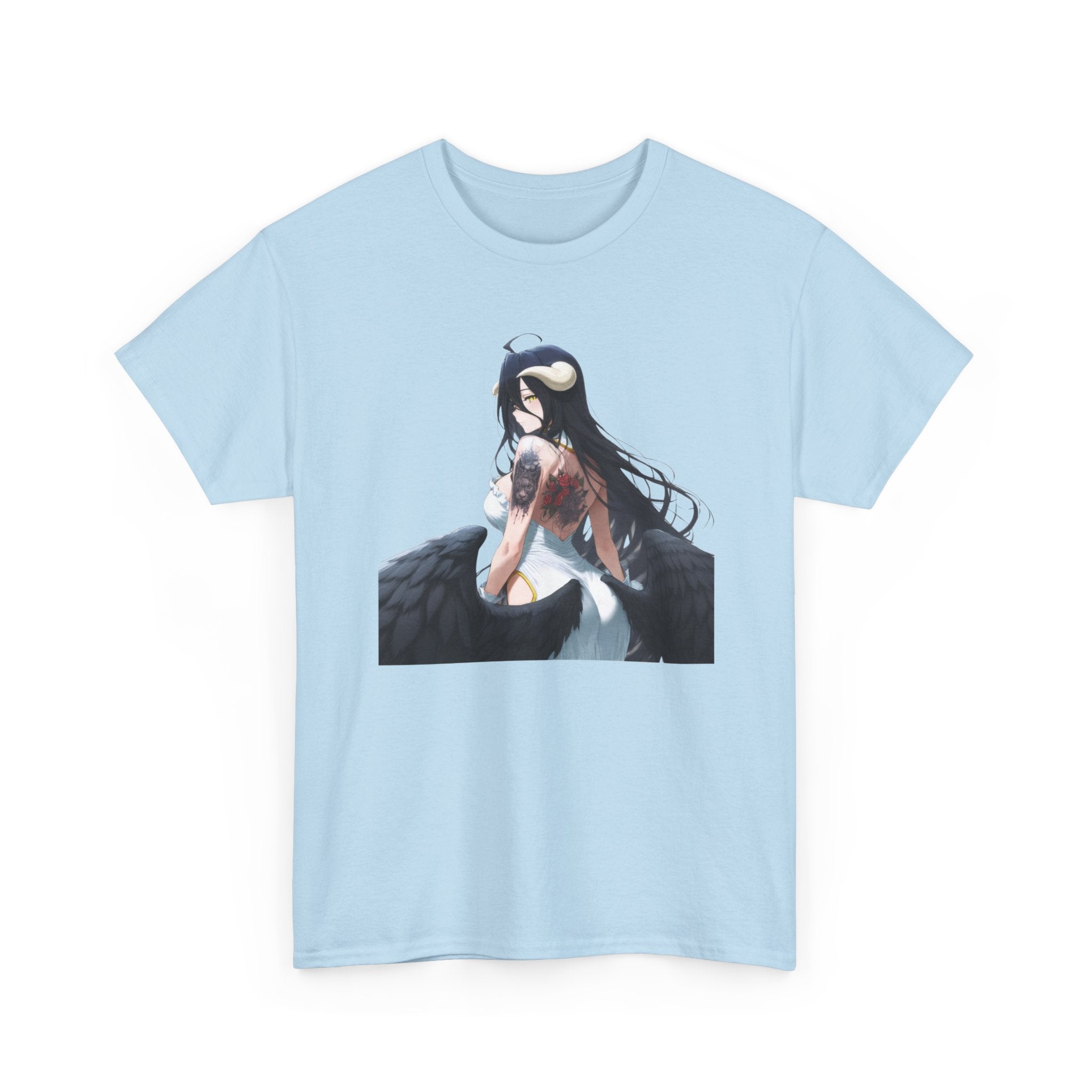 Gothic Albedo Overlord Waifu Unisex Heavy Cotton Tee