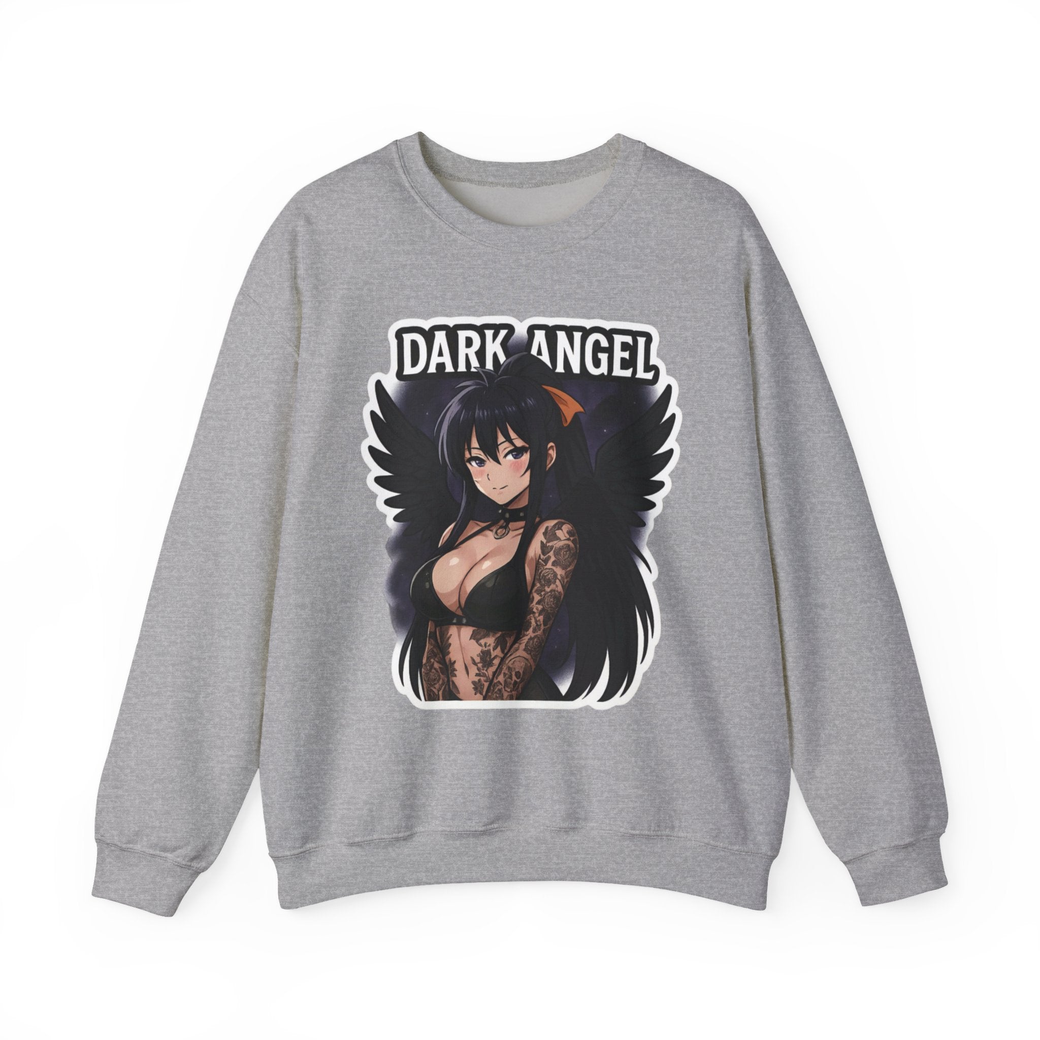 Akeno Himejima Dark Angel Unisex Heavy Blend™ Crewneck Sweatshirt