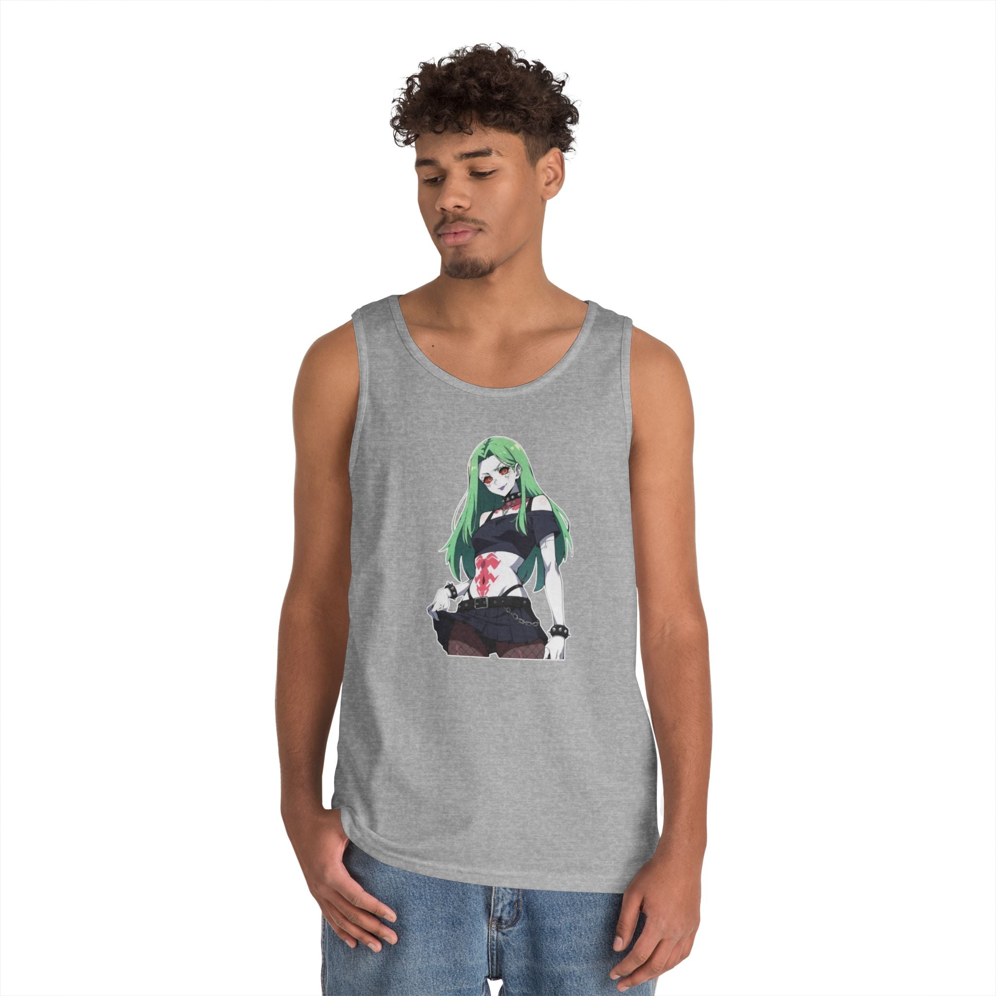 Rebecca Cyberpunk Futuristic Heavy Cotton Tank Top