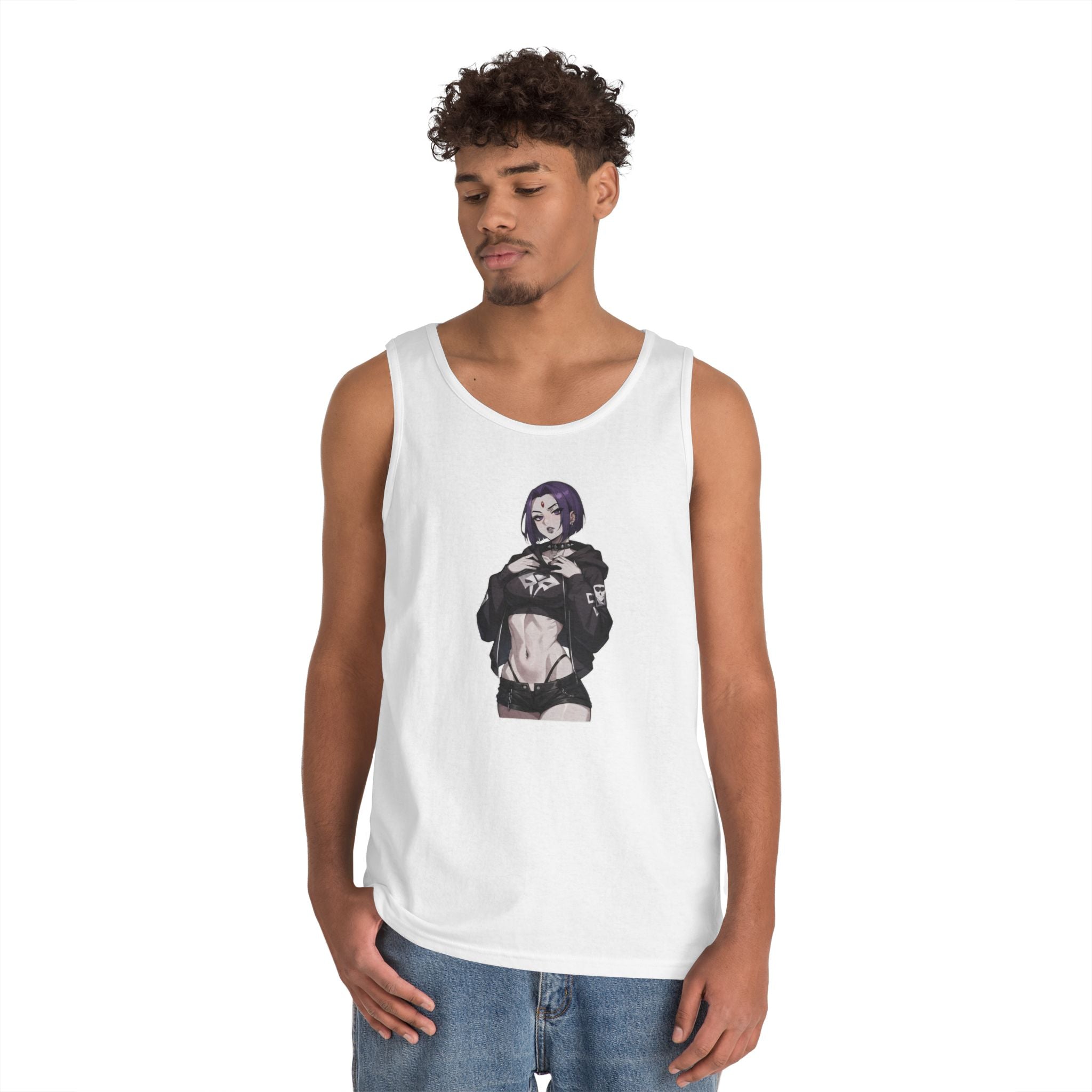 Raven Alternative Gothic Heavy Cotton Tank Top