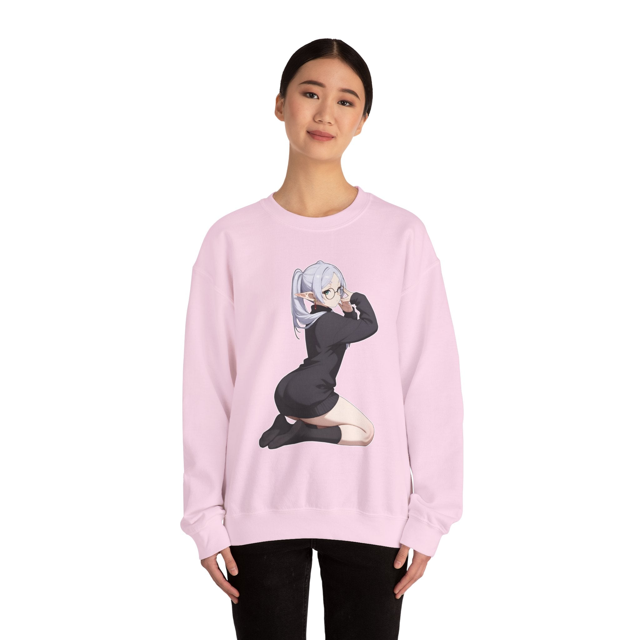 Cute Frieren Unisex Heavy Blend™ Crewneck Sweatshirt