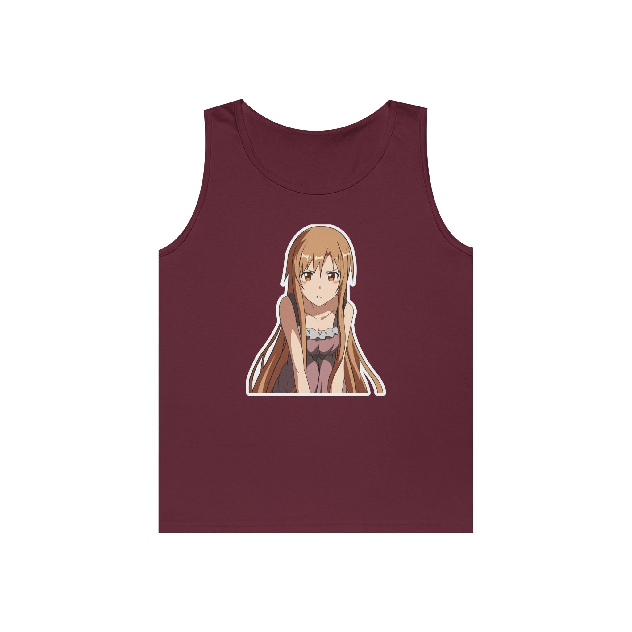 Asuna Yuuki Waifu Heavy Cotton Tank Top