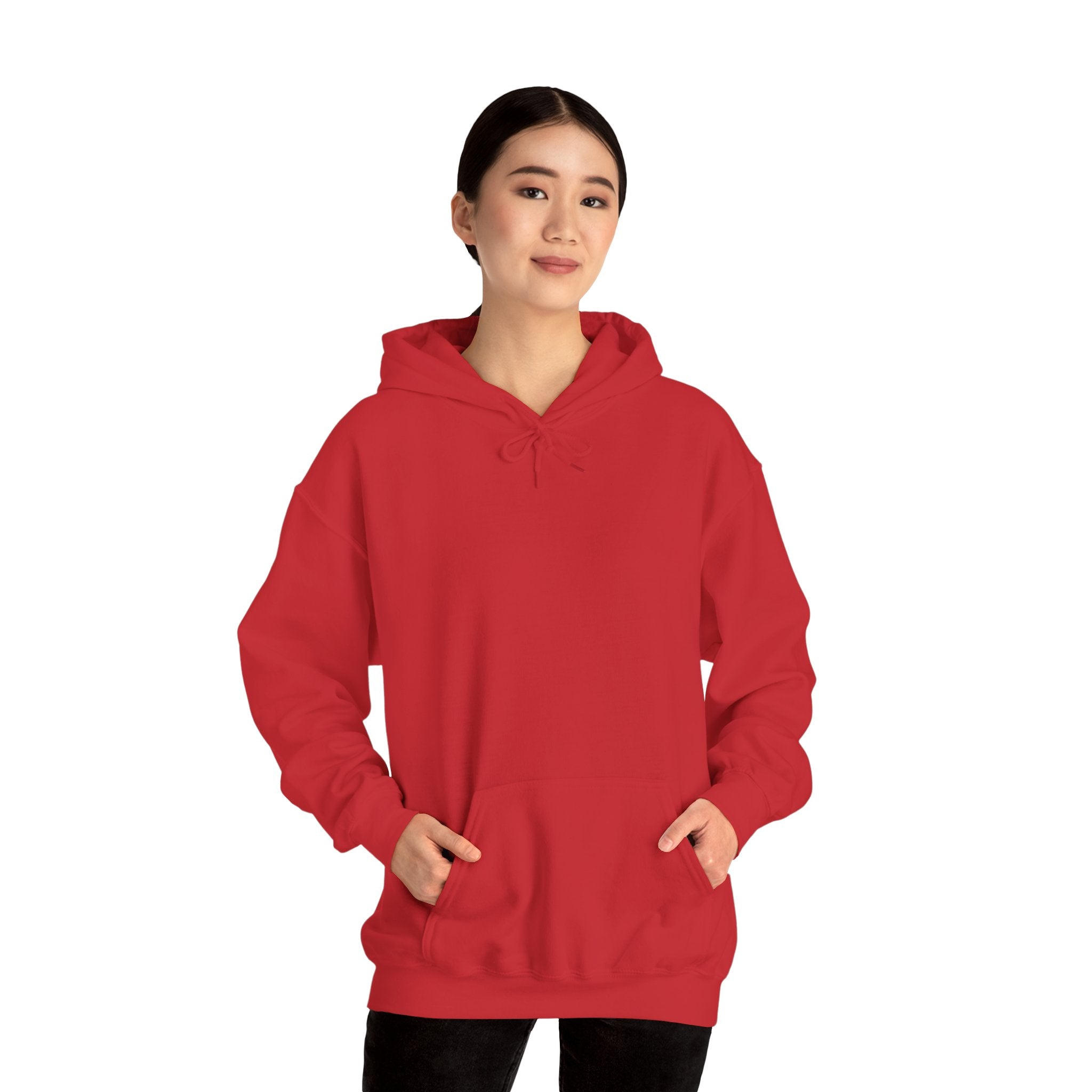 Nico Robin Office Lady Blushing Anime Unisex Heavy Blend™ Hooded Sweatshirt